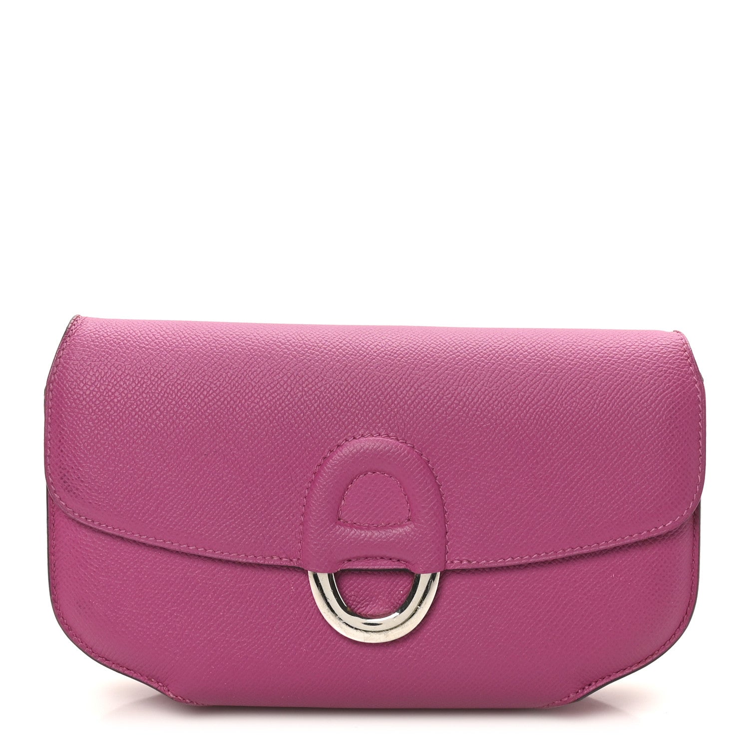 Epsom Cherche Midi Clutch Rose Pourpre