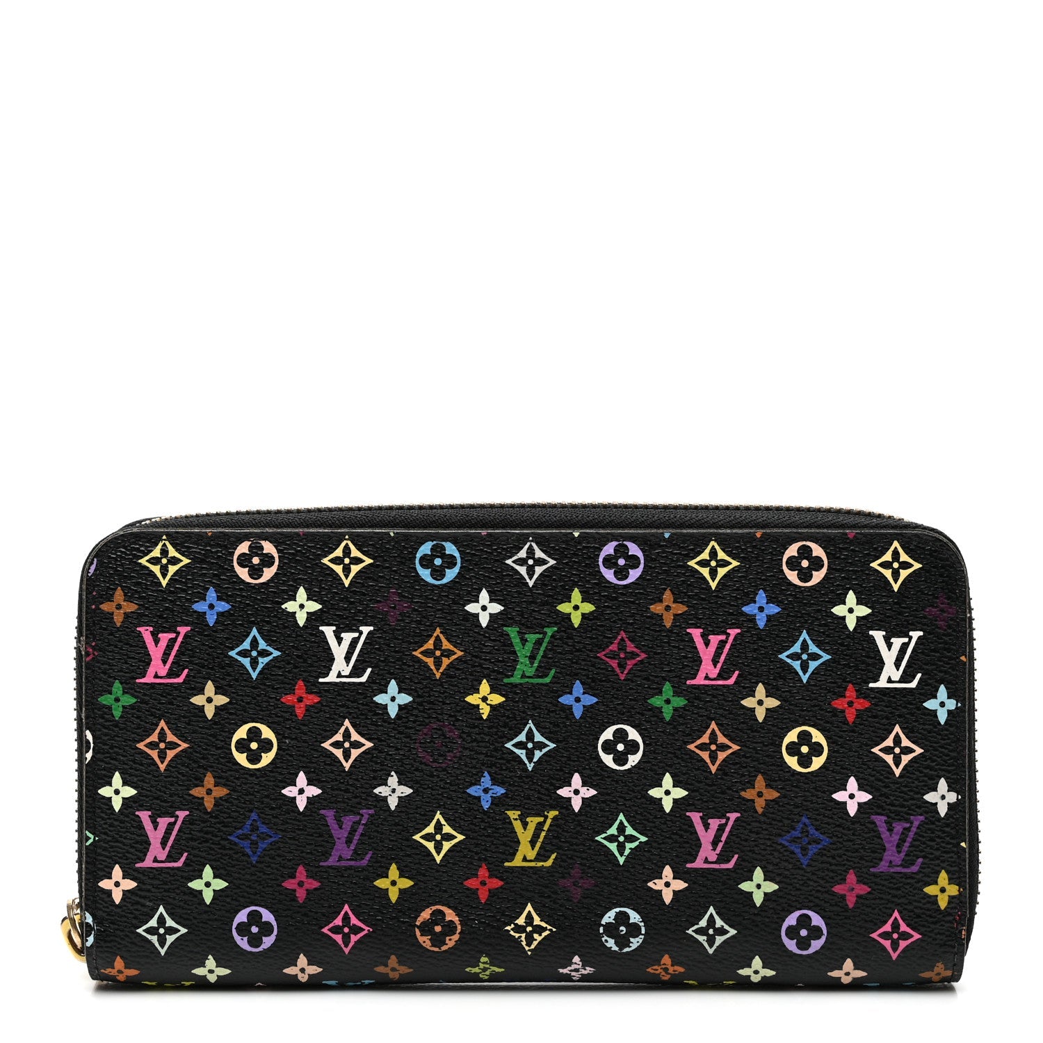 Monogram Multicolor Zippy Wallet Black Grenade