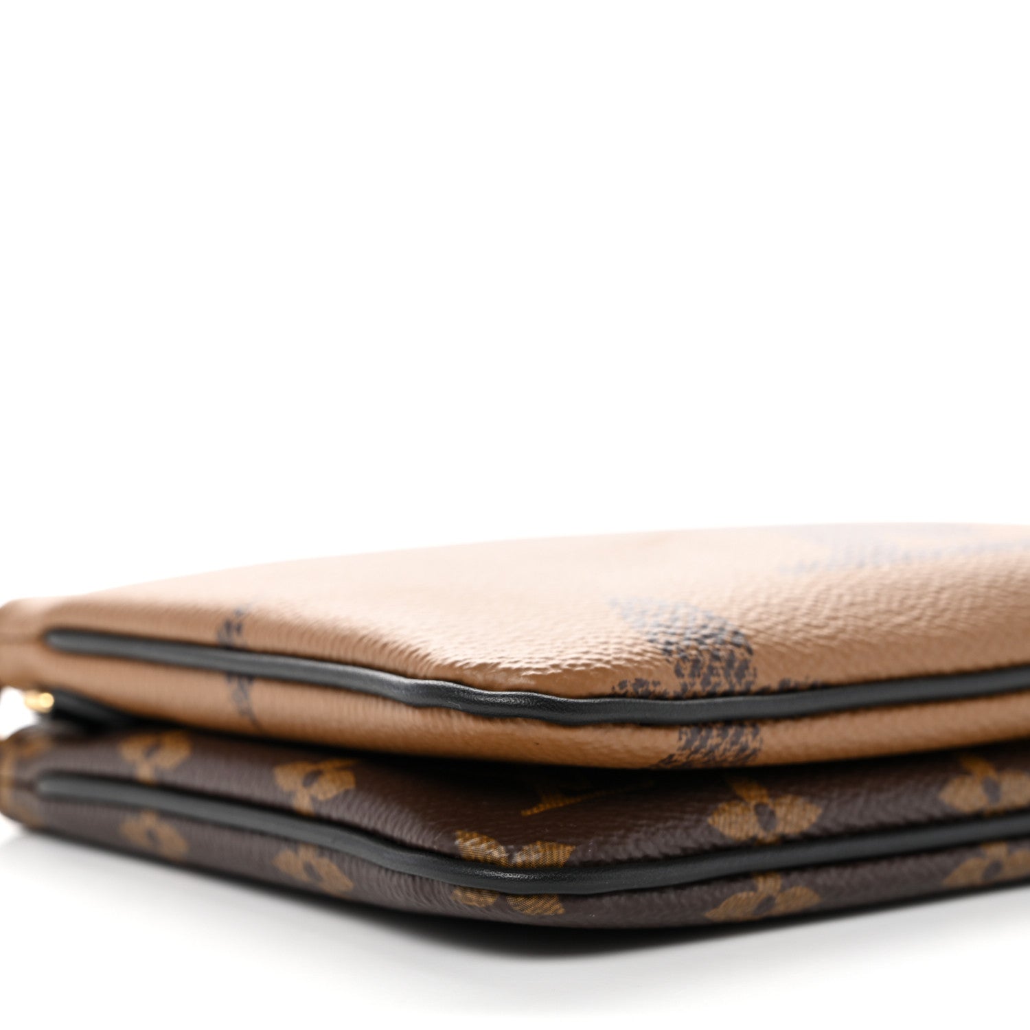 Reverse Monogram Giant Double Zip Pochette