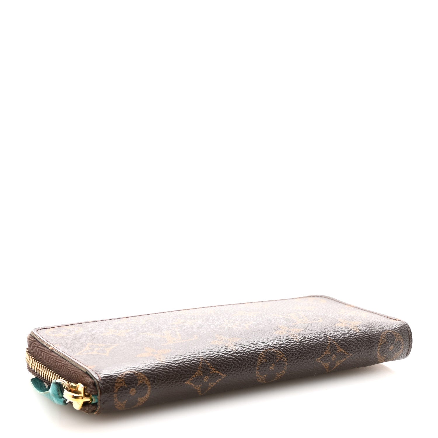 Monogram Clemence Wallet Turquoise