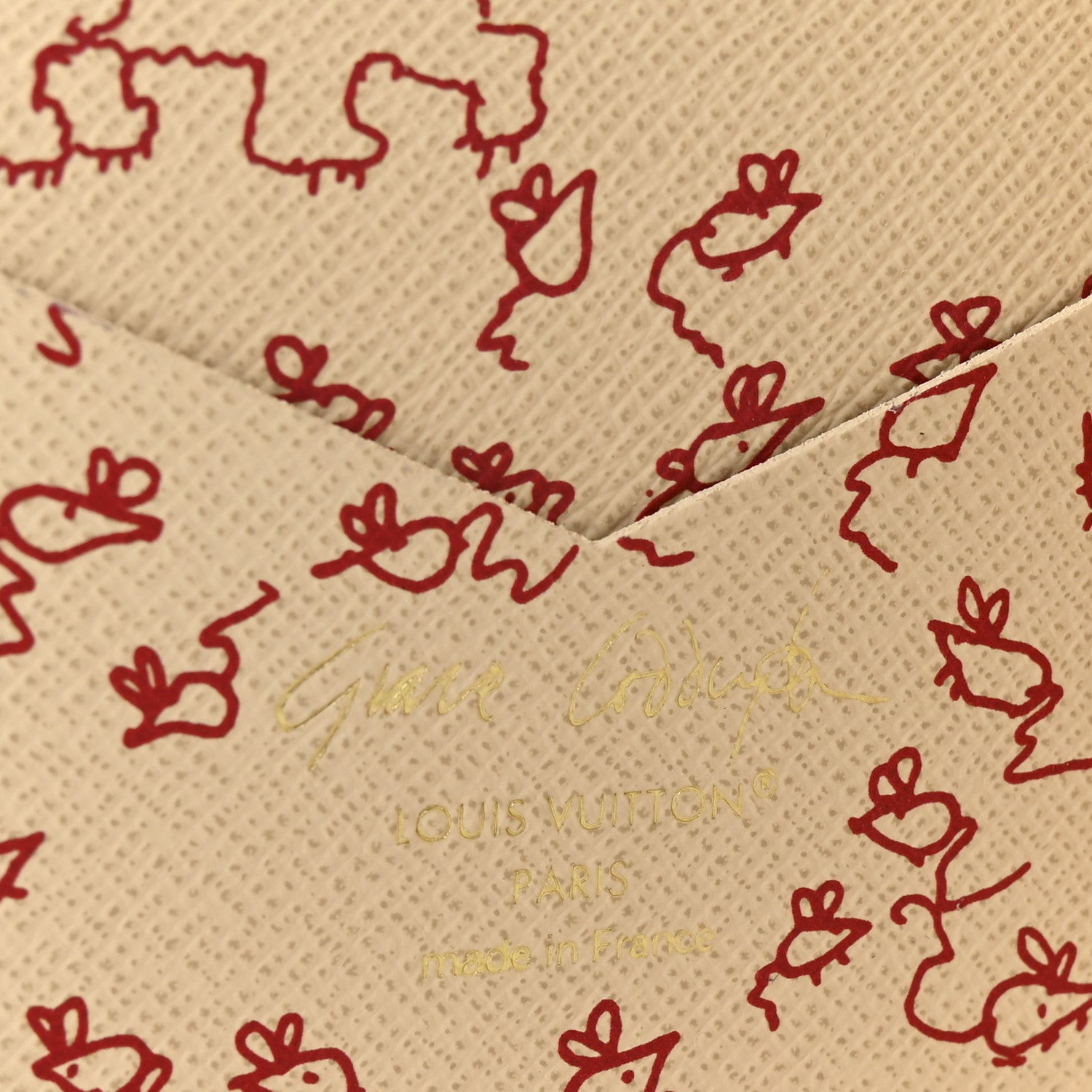 Monogram Travels With Grace Coddington Passport Cover
