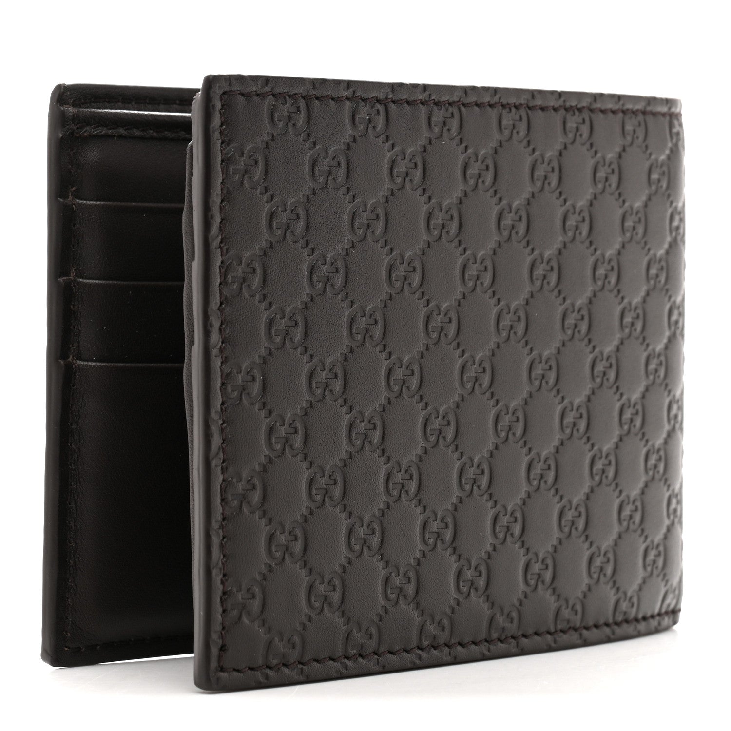 Micoguccissima Bi-Fold Wallet Brown