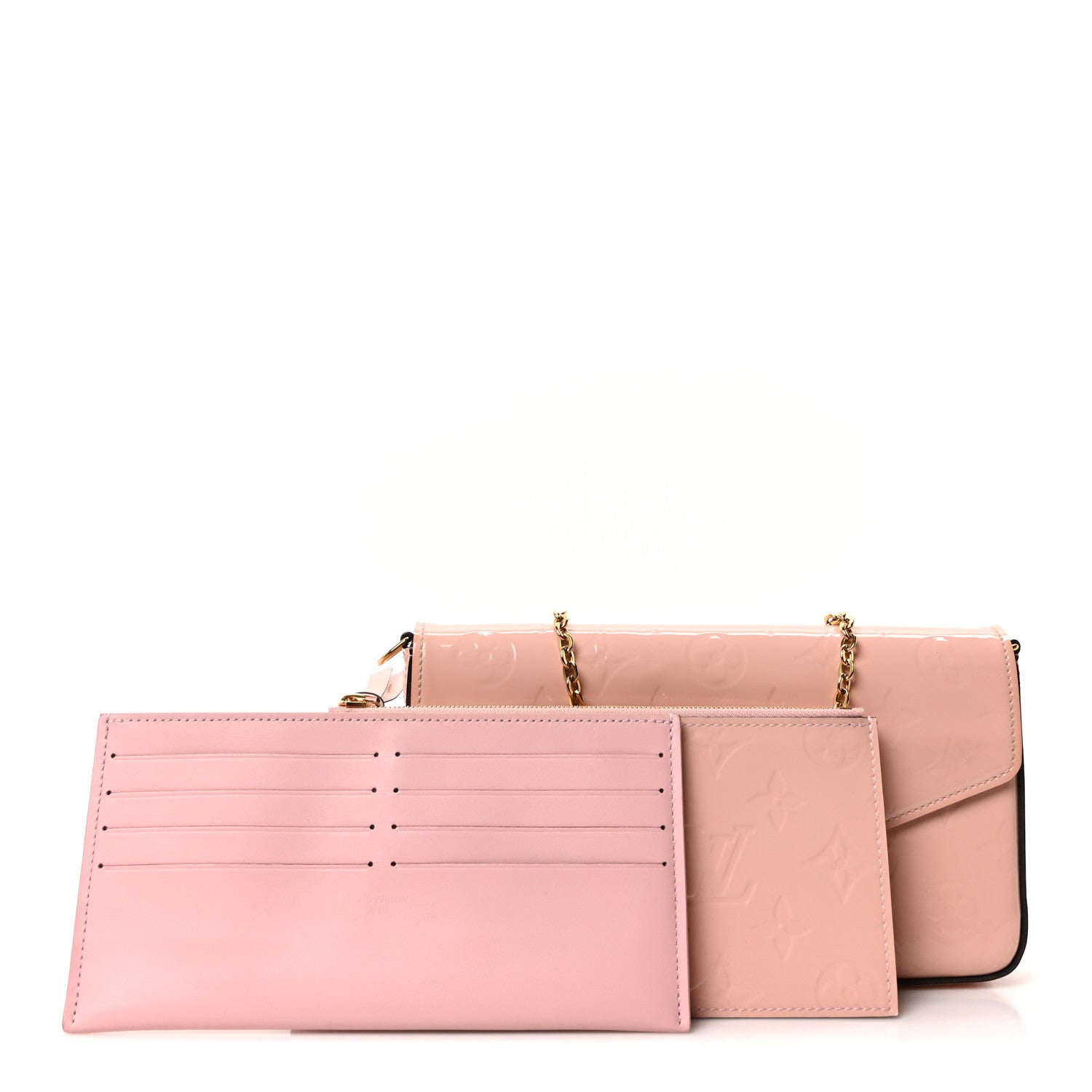 Vernis Felicie Chain Wallet Rose Ballerine