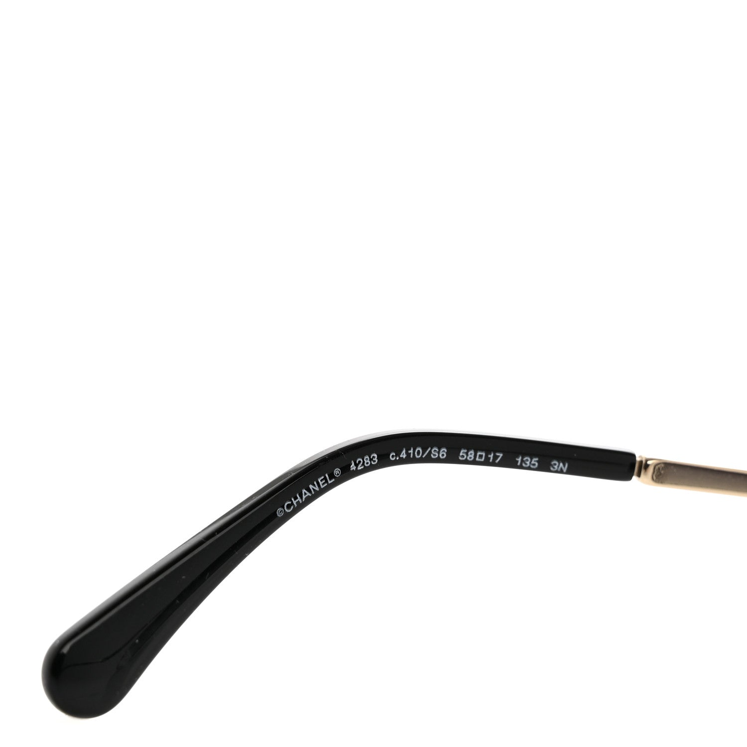 Metal Butterfly Sunglasses 4283 Black