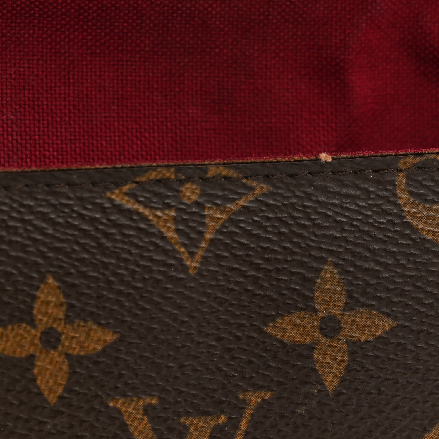 Monogram Pochette Felicie Chain Wallet Fuchsia