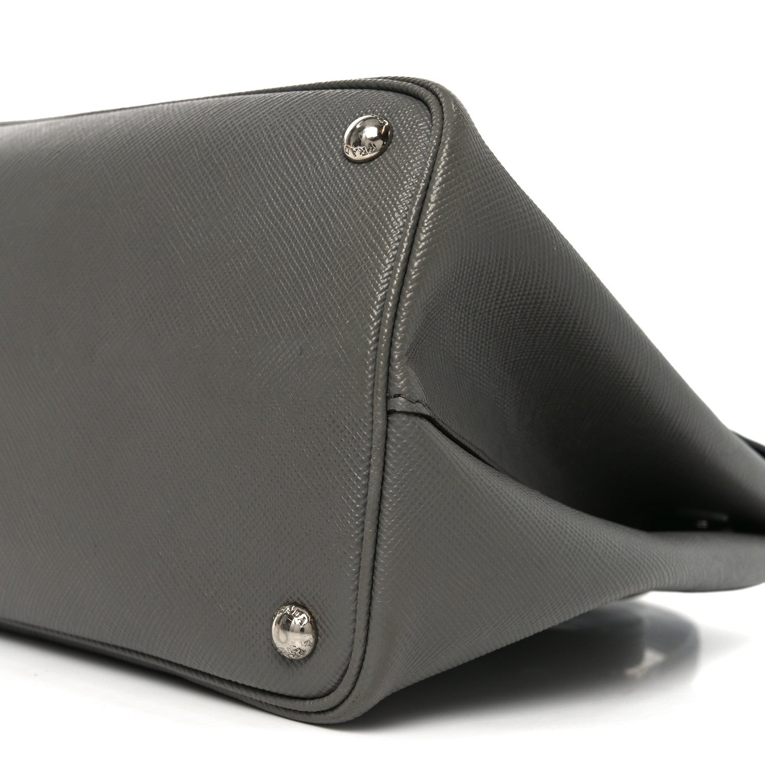 Saffiano Cuir Convertible Top Handle Tote Marmo