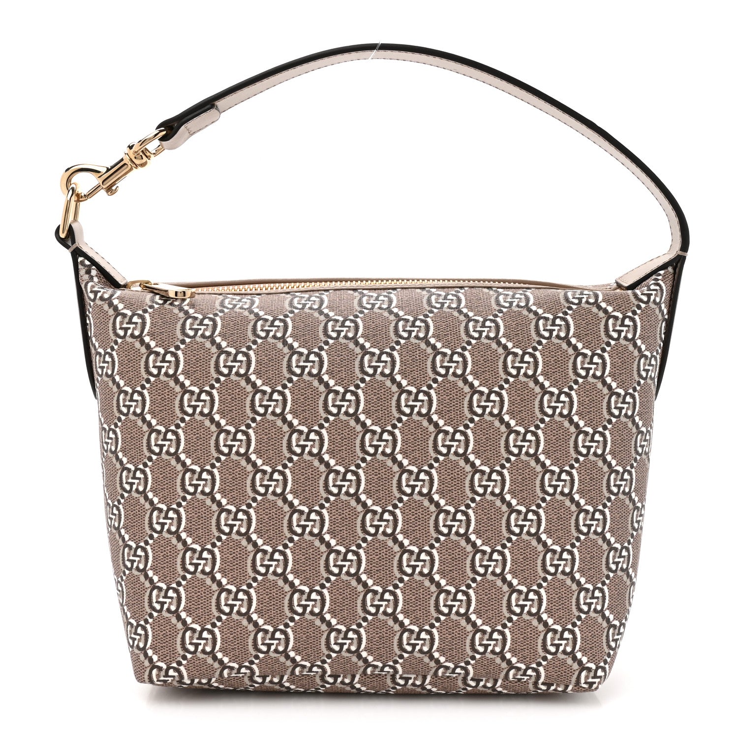 GG Shadow Monogram Super Mini Ophidia Shoulder Bag Taupe