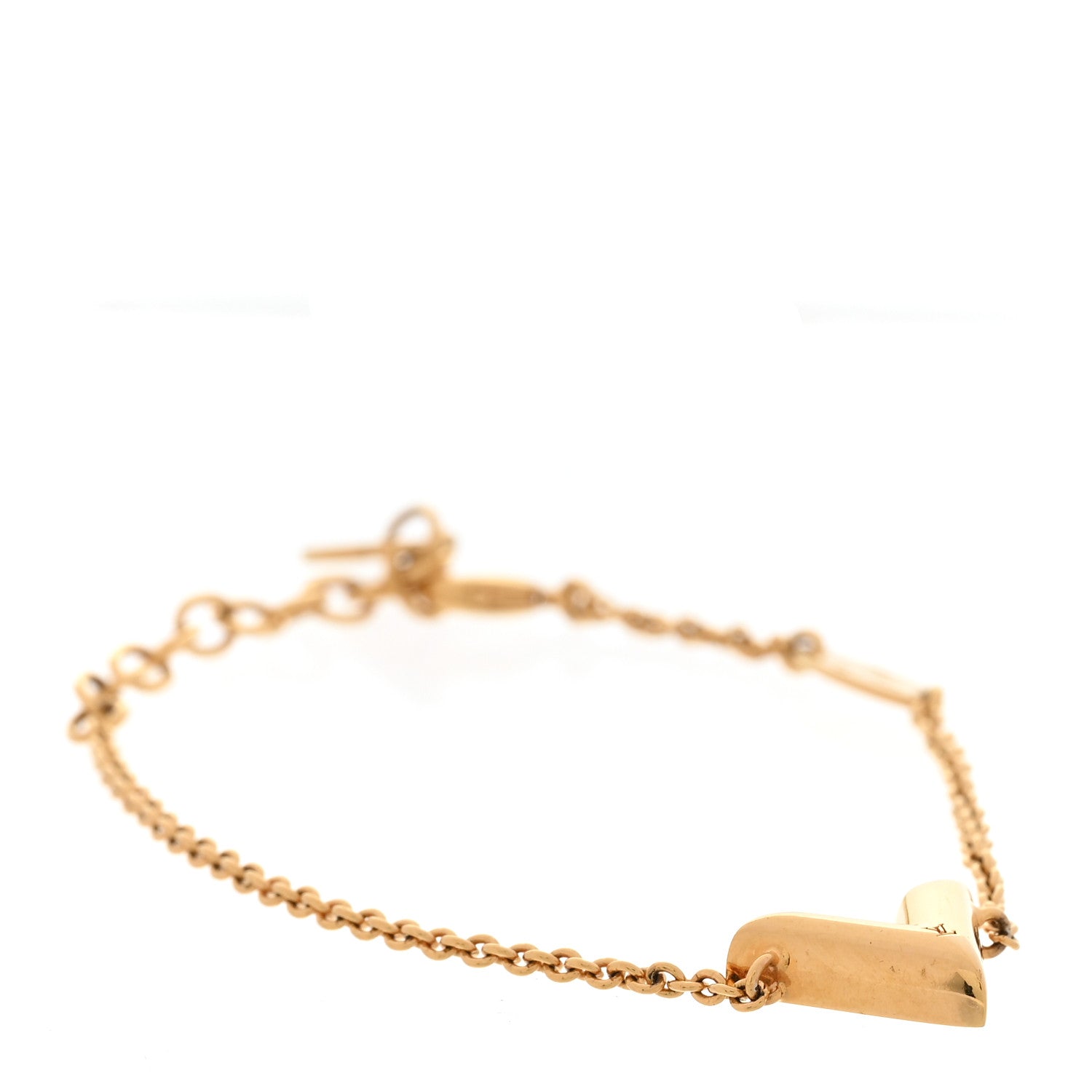 Essential V Supple Bracelet Gold