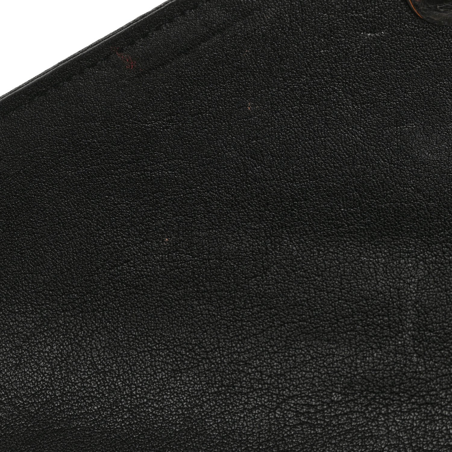 Sheepskin Matelasse Chevron Monogram Medium College Bag Black