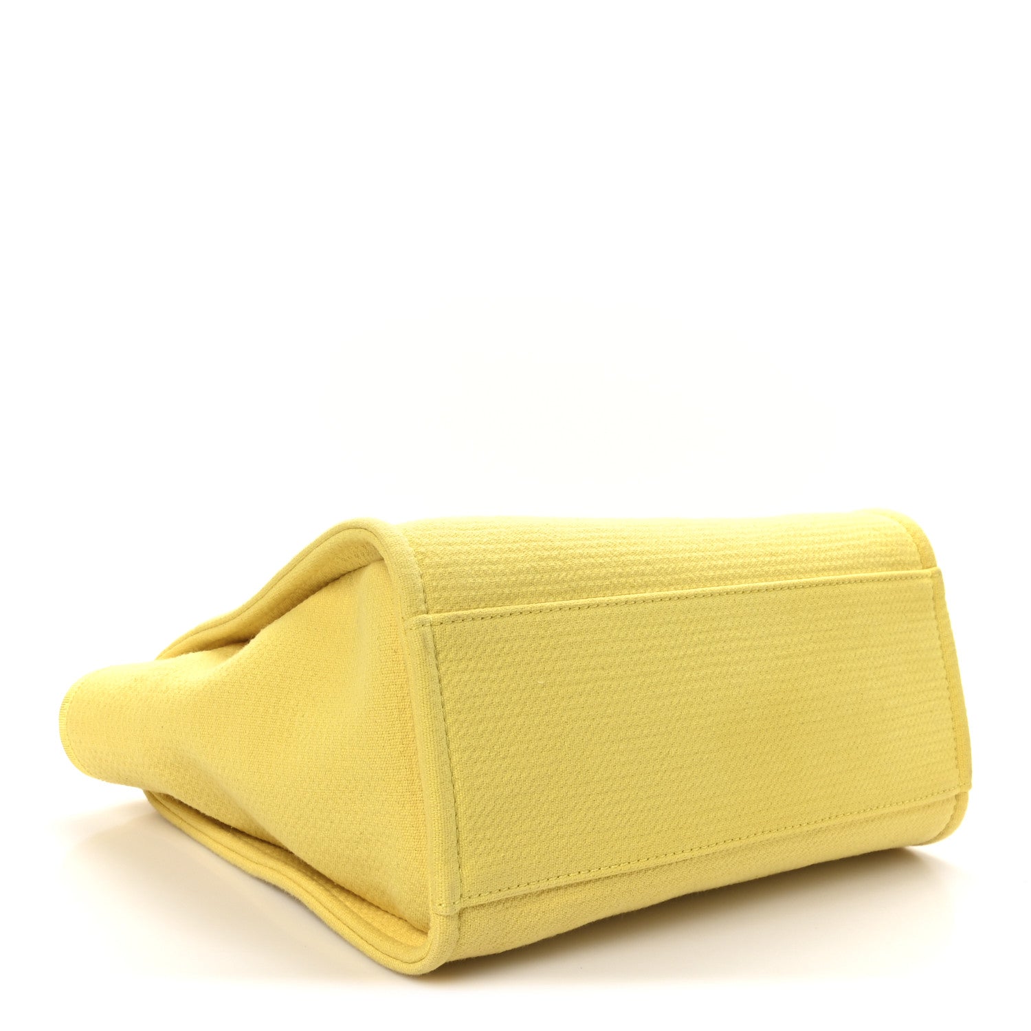 Mixed Fibers Small Deauville Tote Yellow