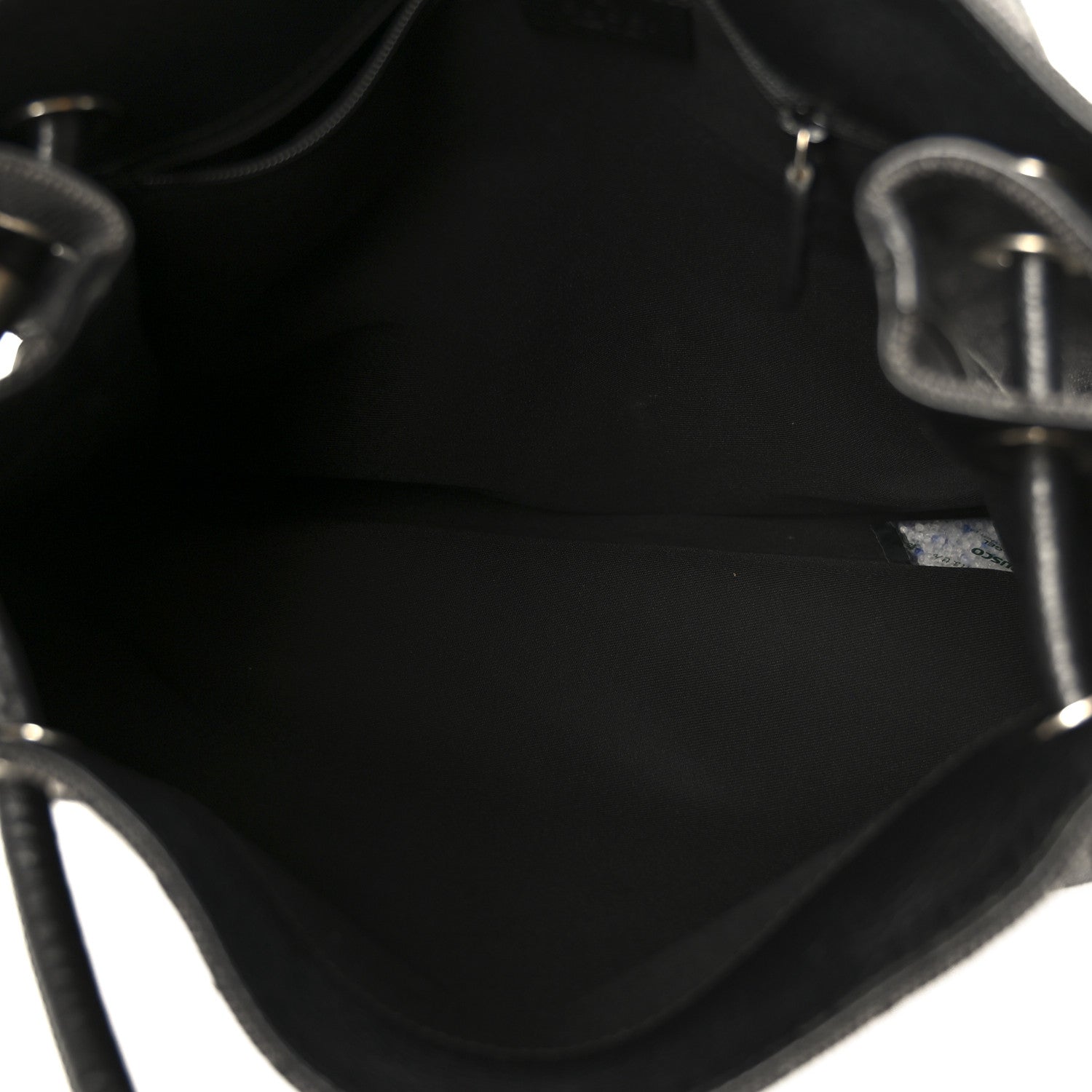 Canvas Monogram Gifford Shopping Tote Black