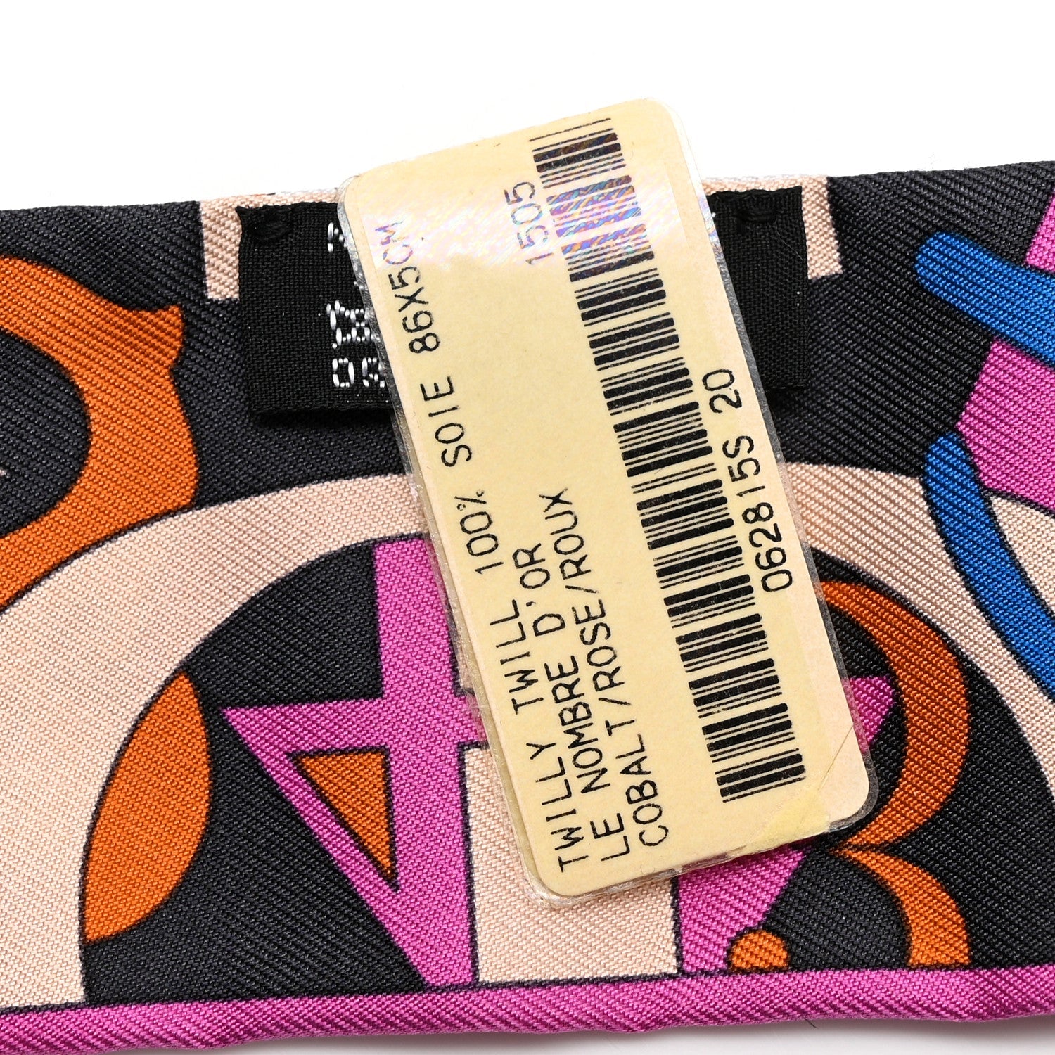 Silk Le Nombre D'Or Twilly Cobalt Rose Roux