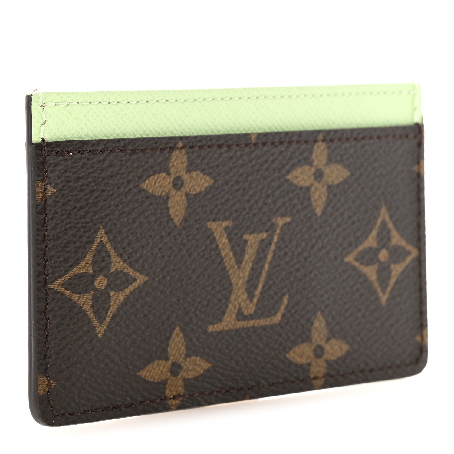 LV X TM Monogram Cherry Blossom Card Holder Sakura Brown