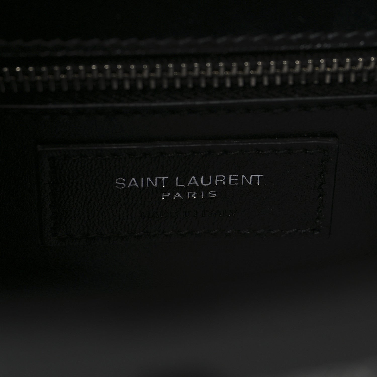 Shiny Calfskin Le Fermoir Top Handle Bag Small Black
