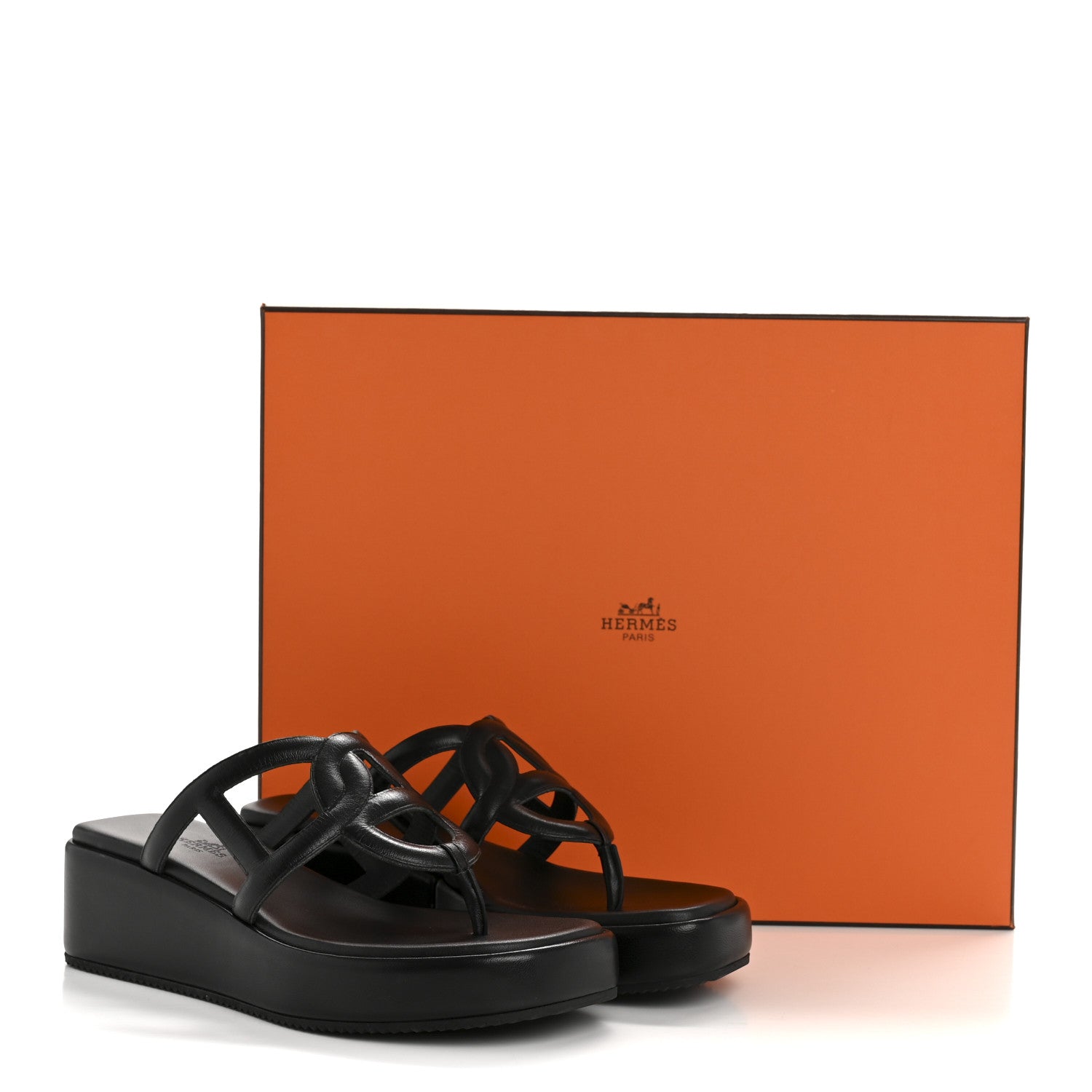 Nappa Gipsy Sandals 38 Black