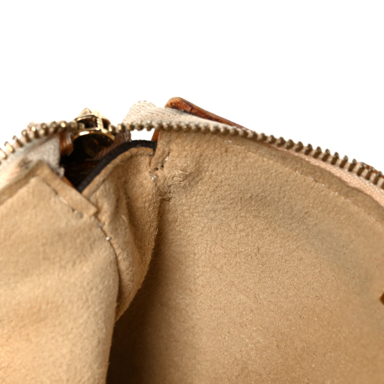 Monogram Cherry Blossom Pochette Accessories Brown