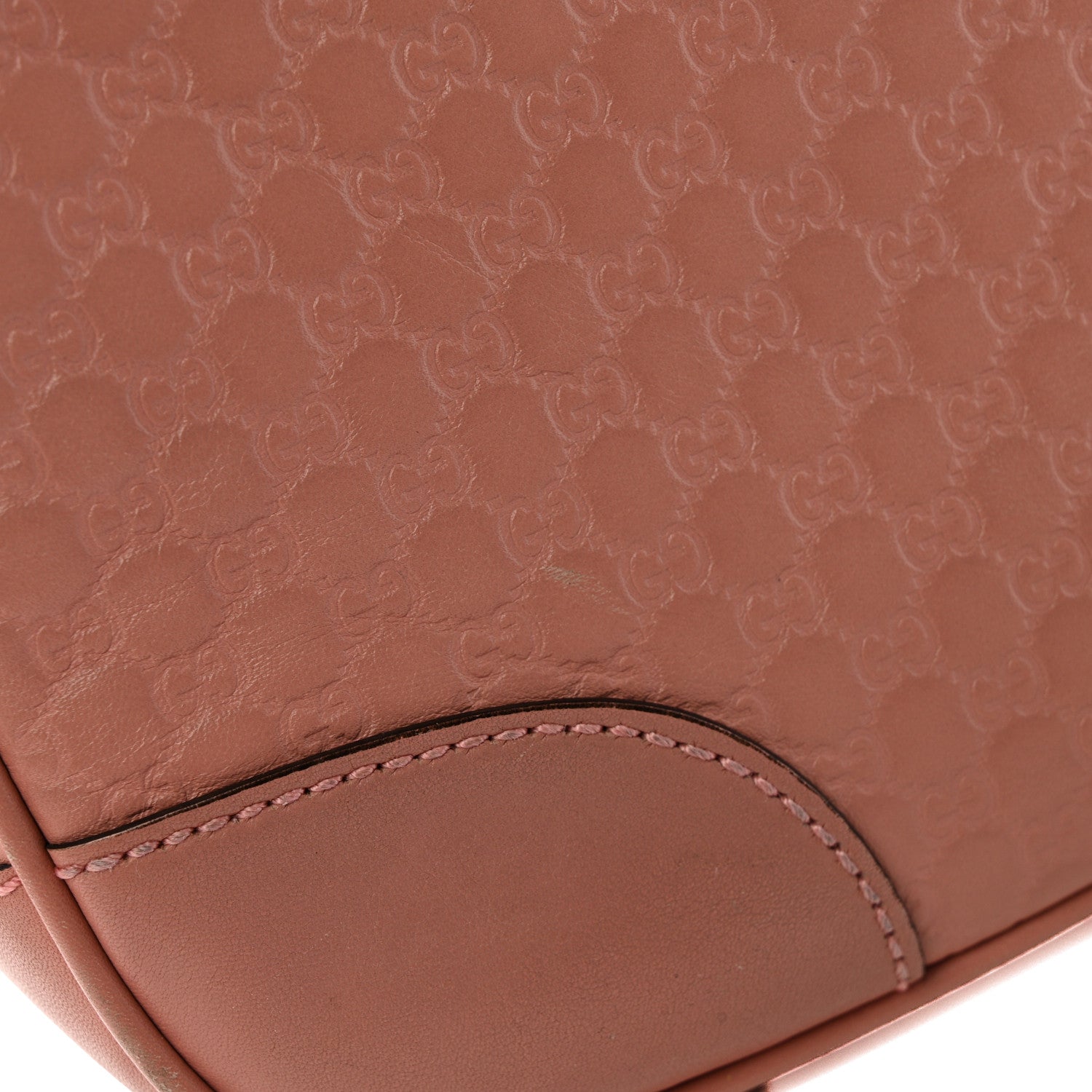 Soft Microguccissima Mini Bree Messenger Bag Soft Pink