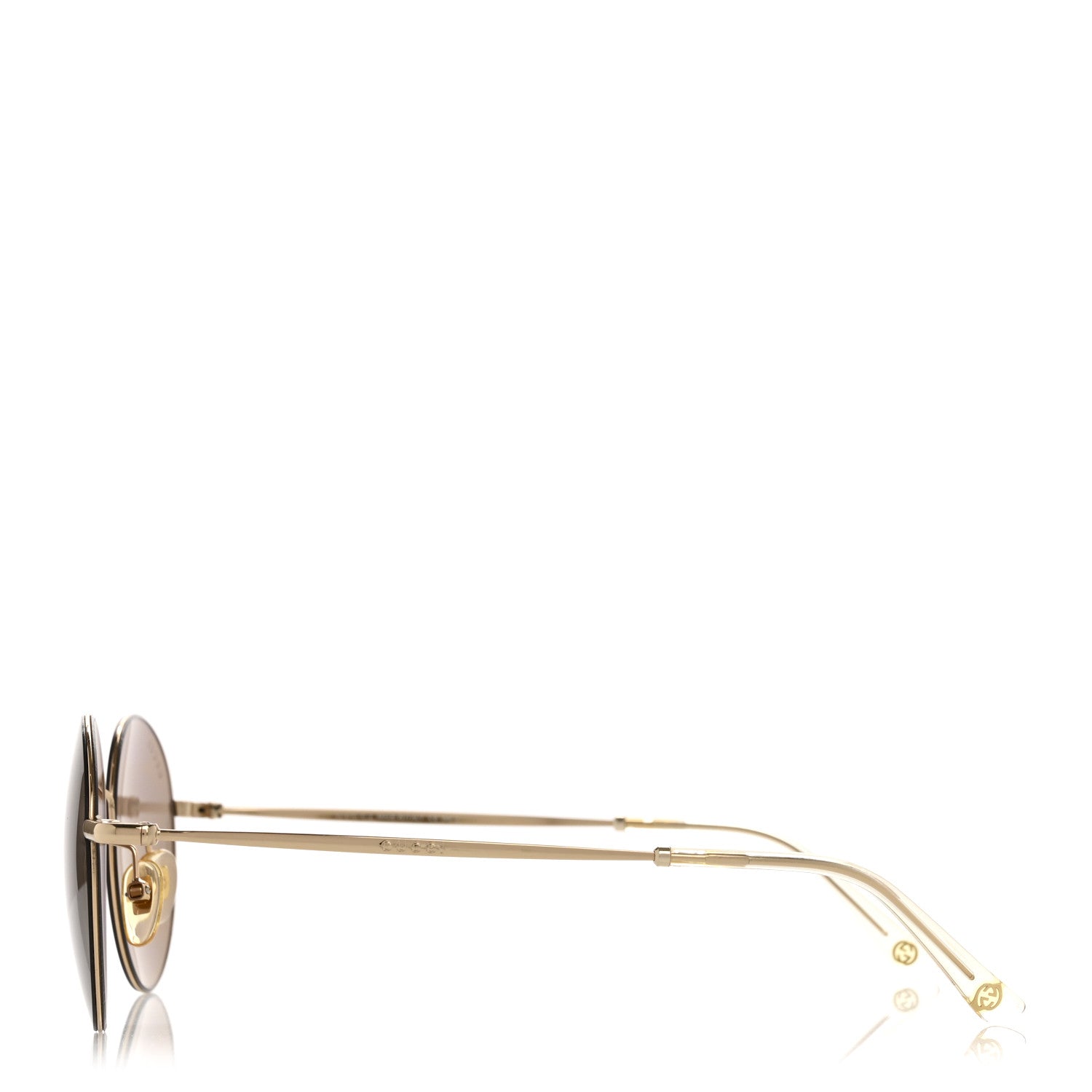 Metal Round Frame Sunglasses GG4273 Gold