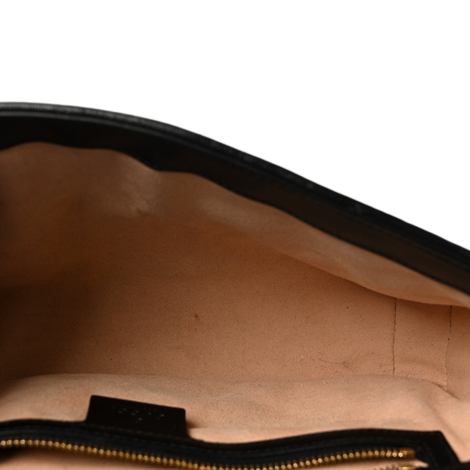 Monogram Matelasse Diagonal Small GG Marmont Shoulder Bag Beige Black