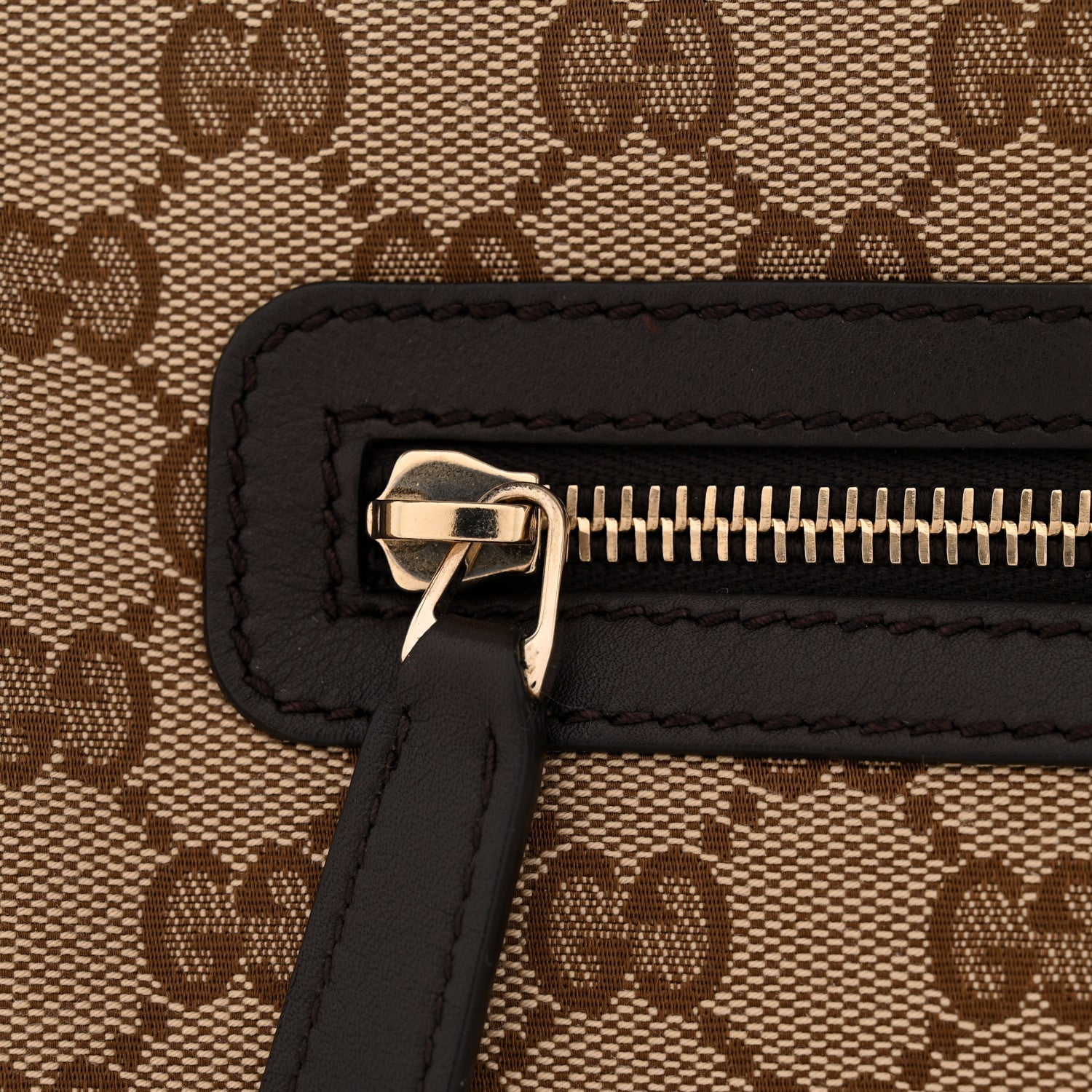 Monogram Messenger Bag Dark Brown