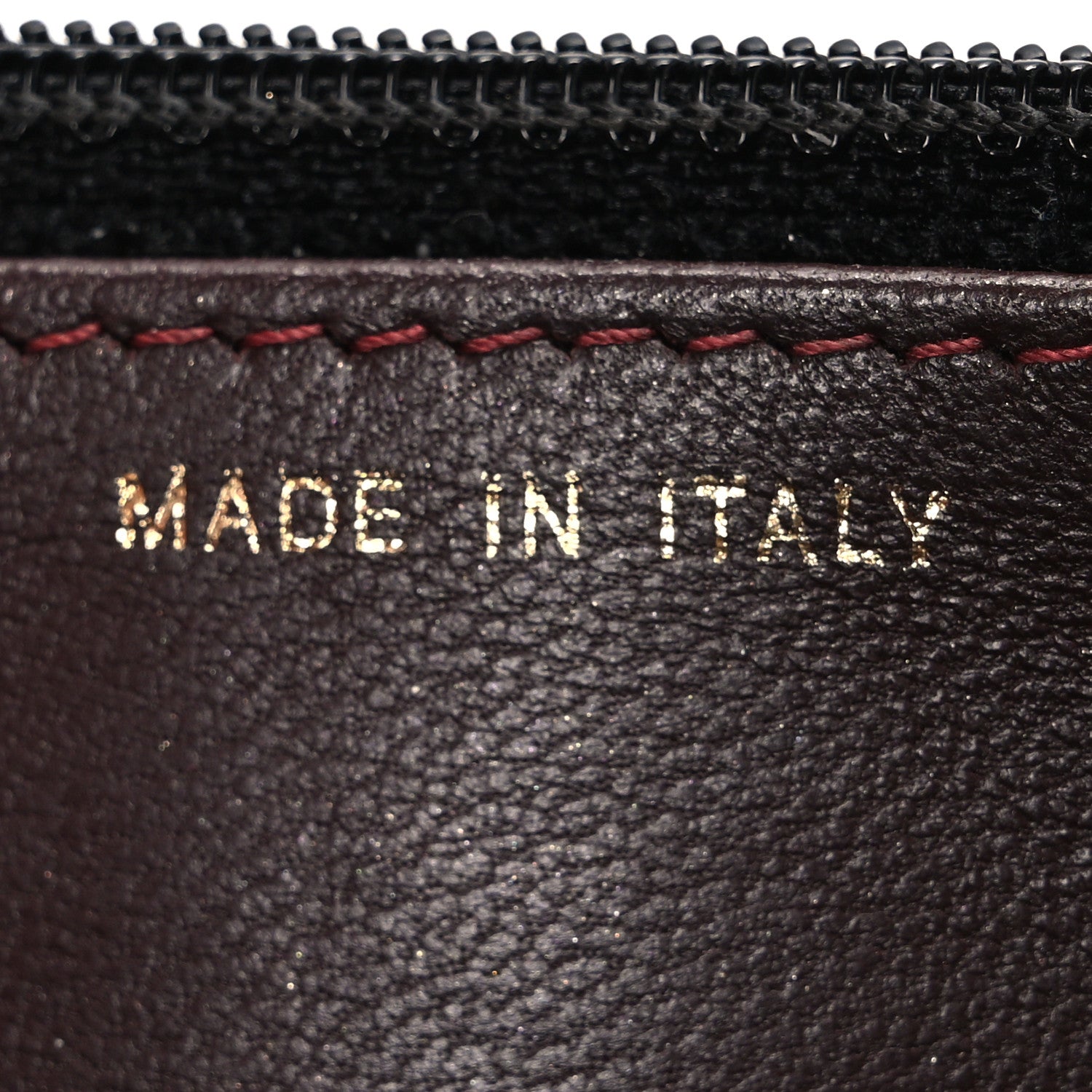 Lambskin Quilted Wallet On Chain WOC Black