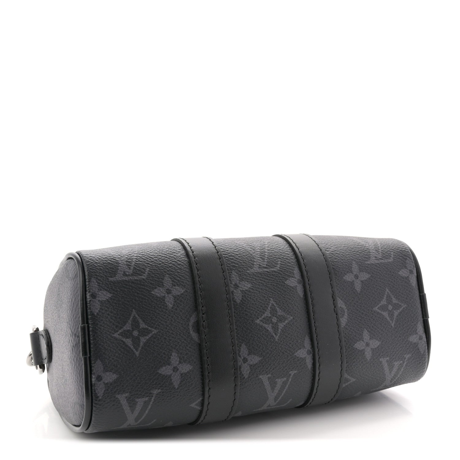 Reverse Monogram Eclipse Keepall XS Black