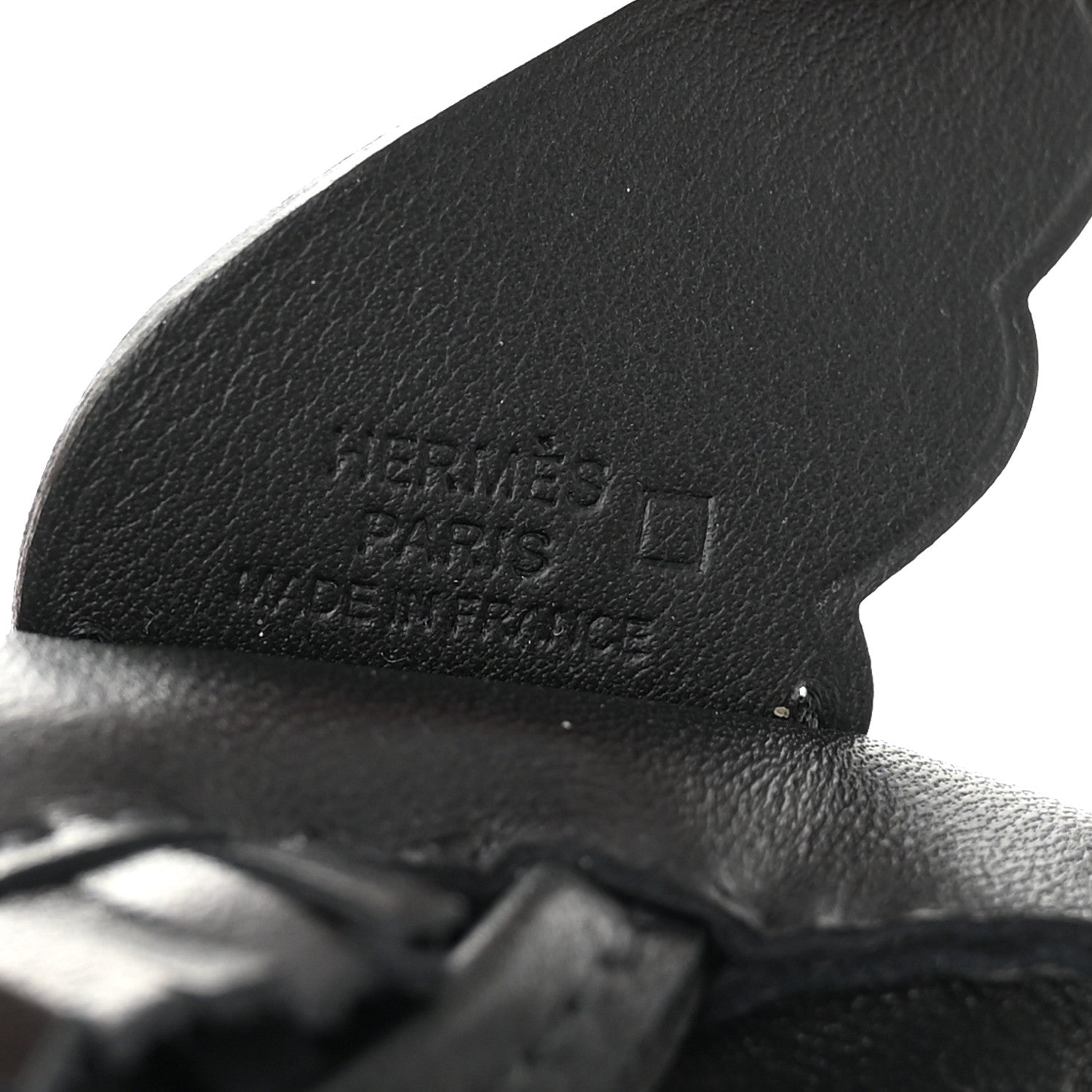 Milo Lambskin Matte Alligator Touch Grigri Rodeo Pegase Horse Bag Charm PM Black Graphite