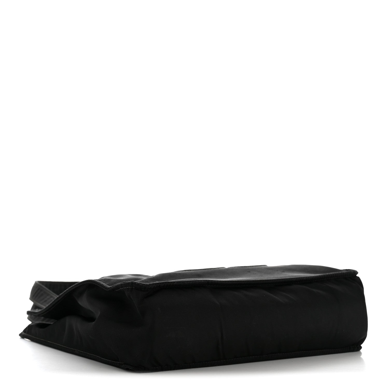 Nylon Button CC Tote Black