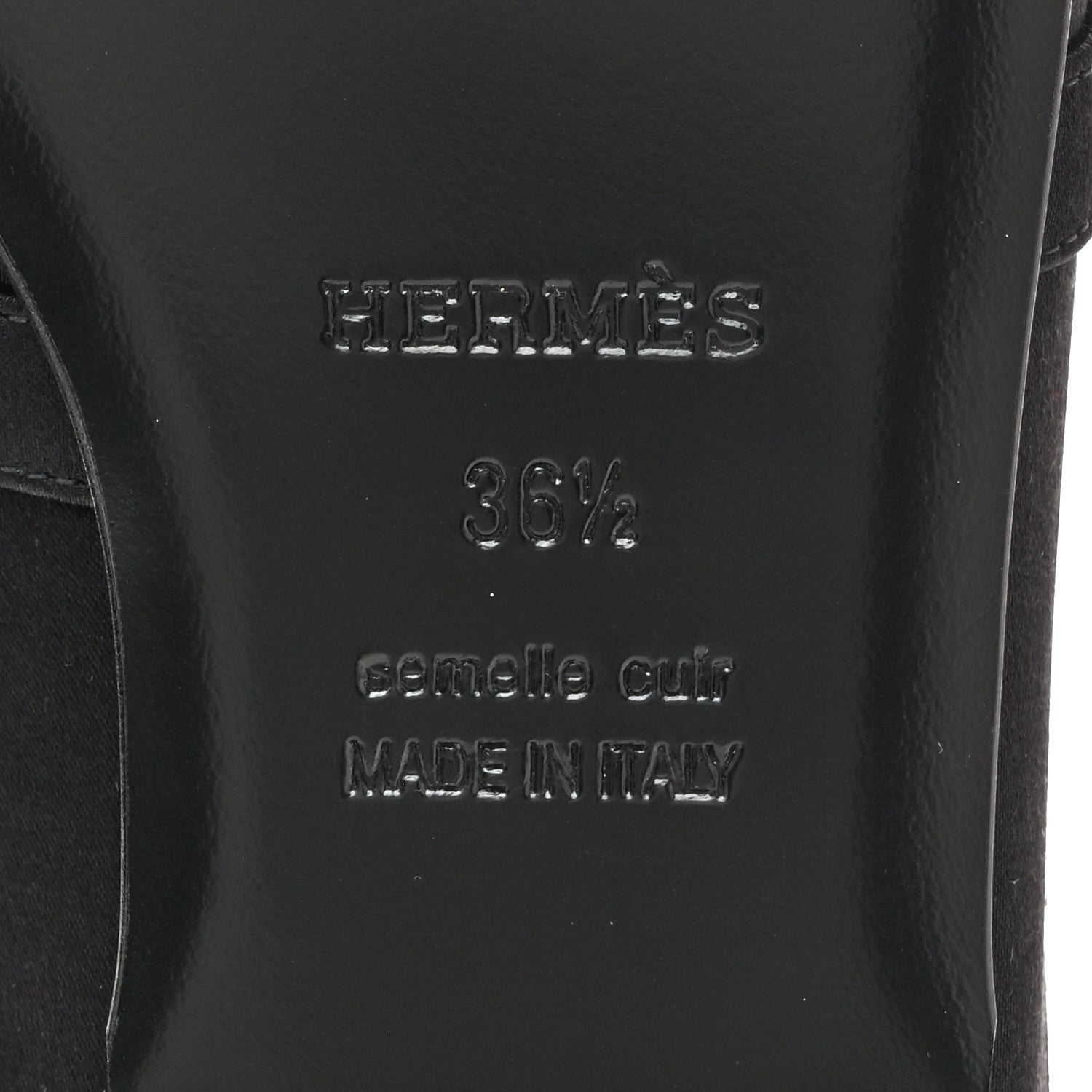 Satin Oz Mules 36.5 Black
