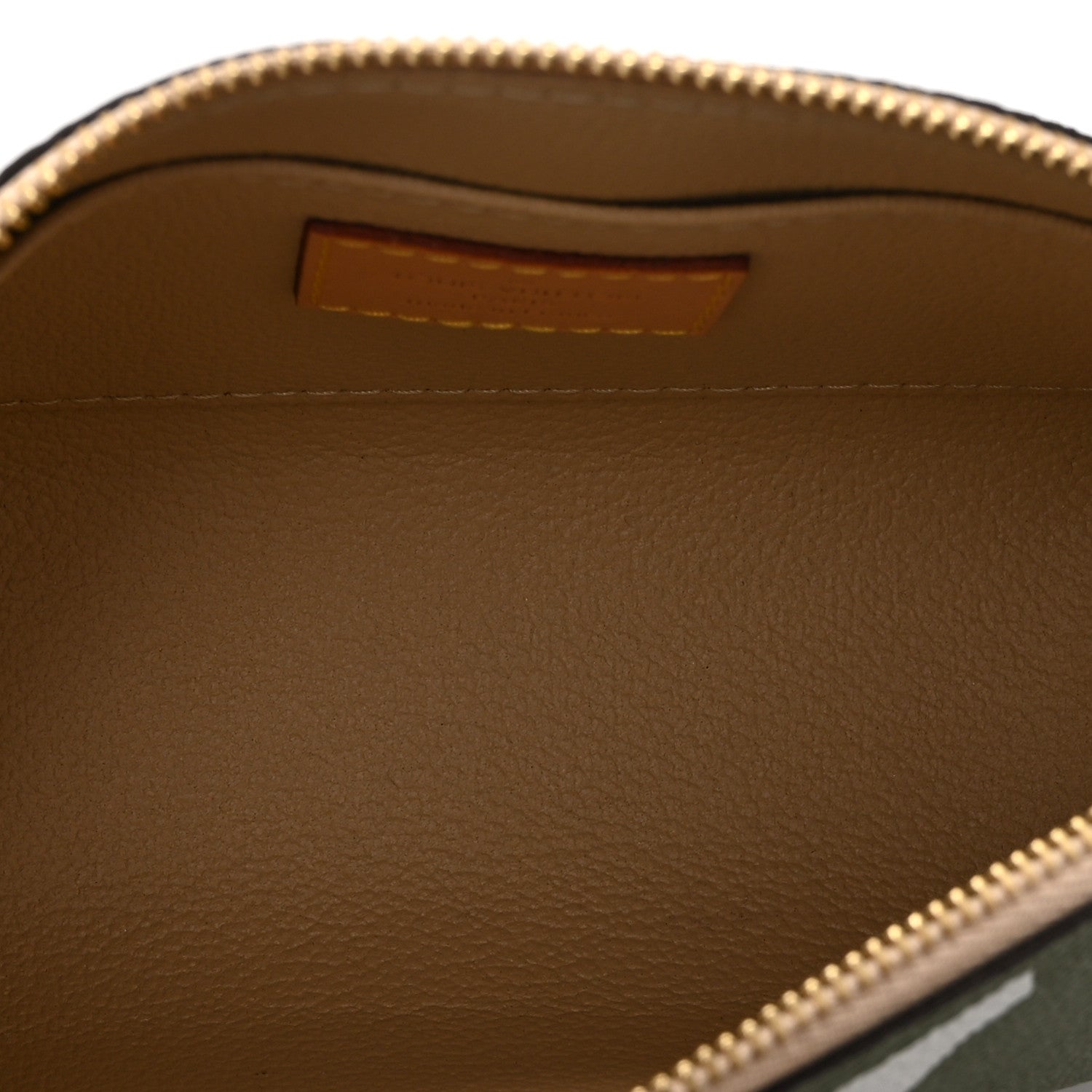 Monogram Giant Cosmetic Pouch Kaki