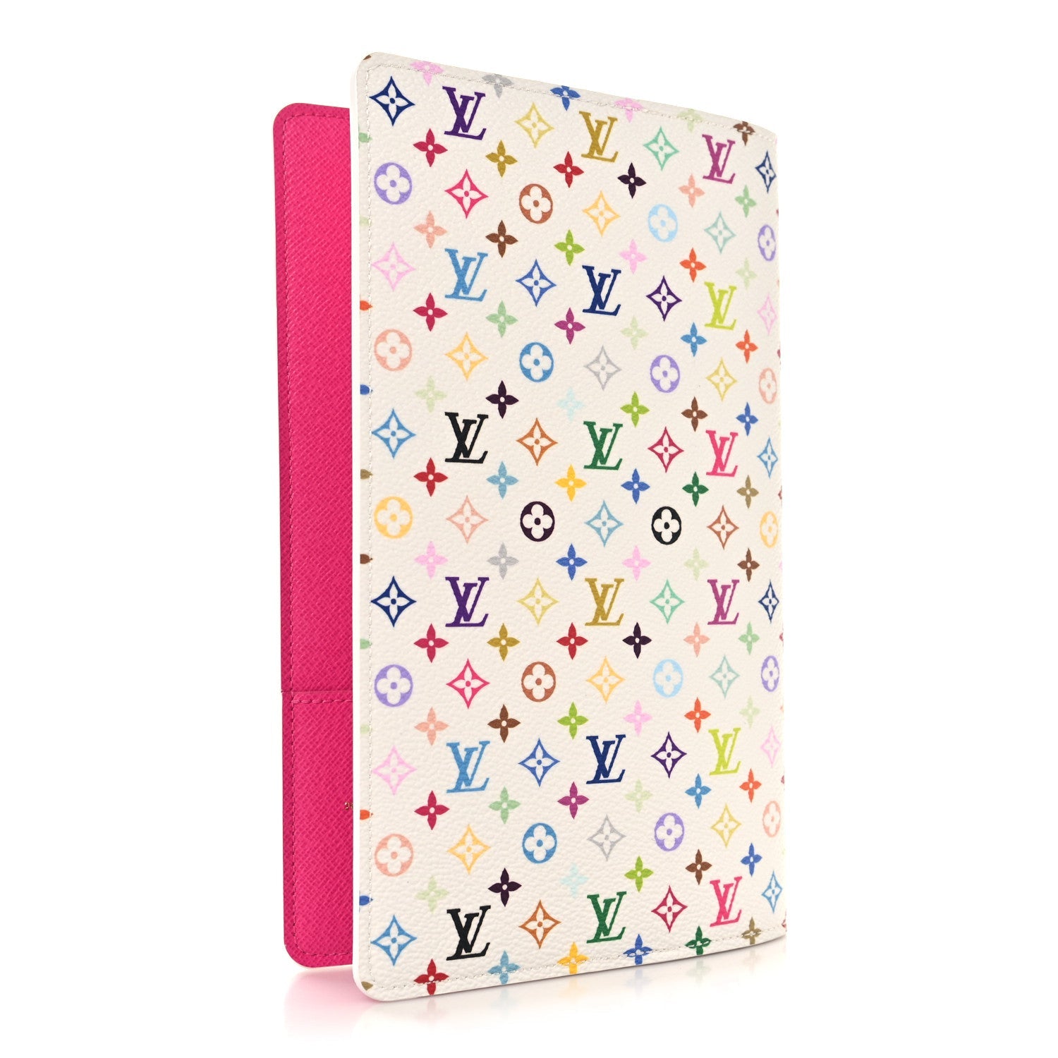 LV X TM Monogram Multicolor Emily Notebook Cover MM White