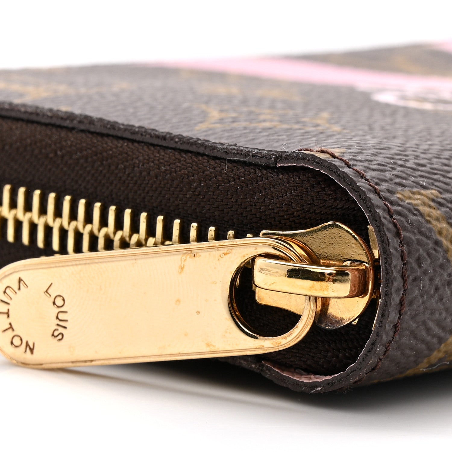Monogram Saint Barth V Zippy Wallet Rose Ballerine