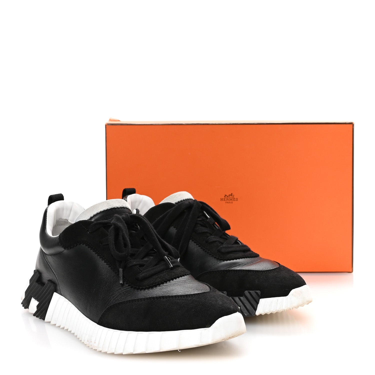 Goatskin Suede Goatskin Mens Bouncing Sneakers 43 Black