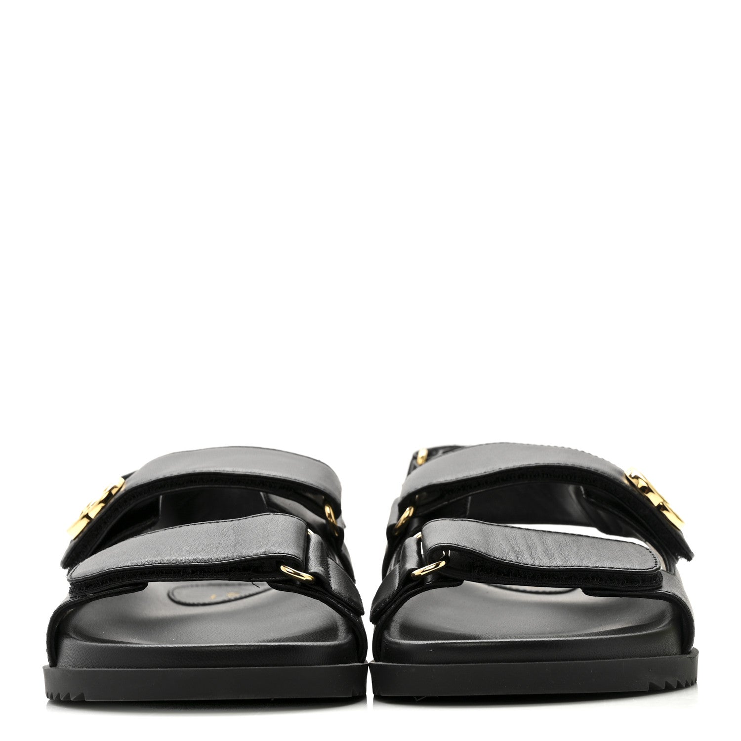 Nappa Charlotte Moritz GG Womens Dad Sandals 36.5 Black