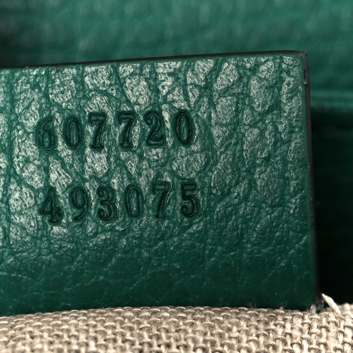 Dollar Calfskin Interlocking G Crossbody Bag Emerald