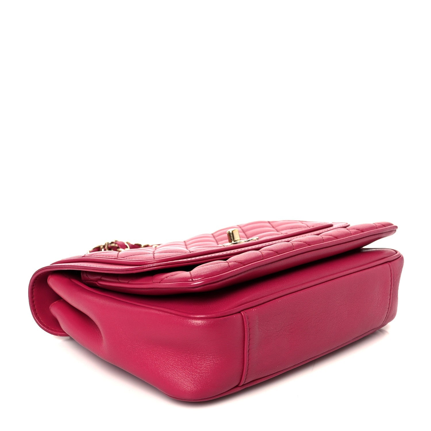Lambskin Quilted Medium Lovely Day Flap Pink