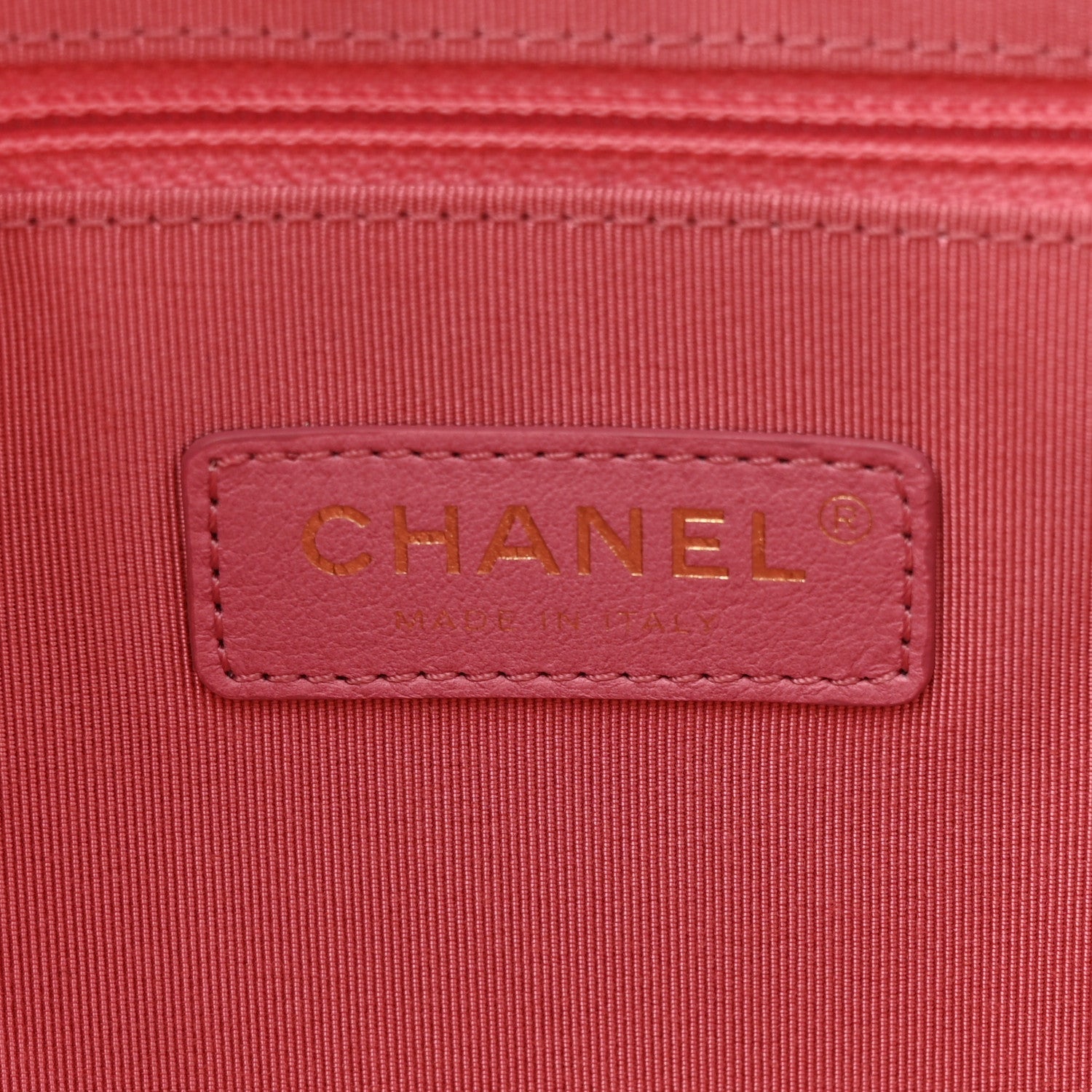 Caviar Quilted A Real Catch Clutch Pink