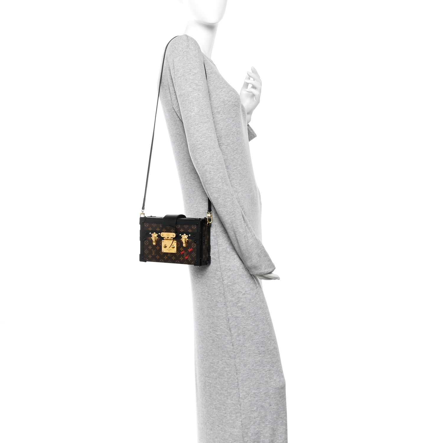 Monogram Petite Malle Black