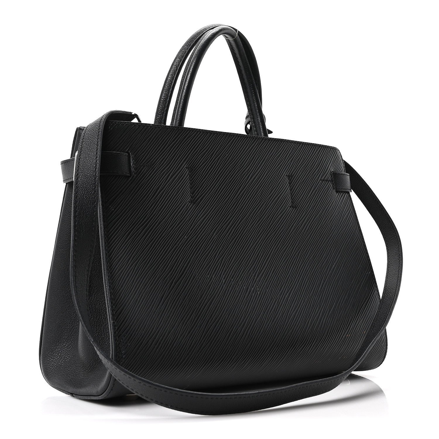 Epi Twist Tote Black