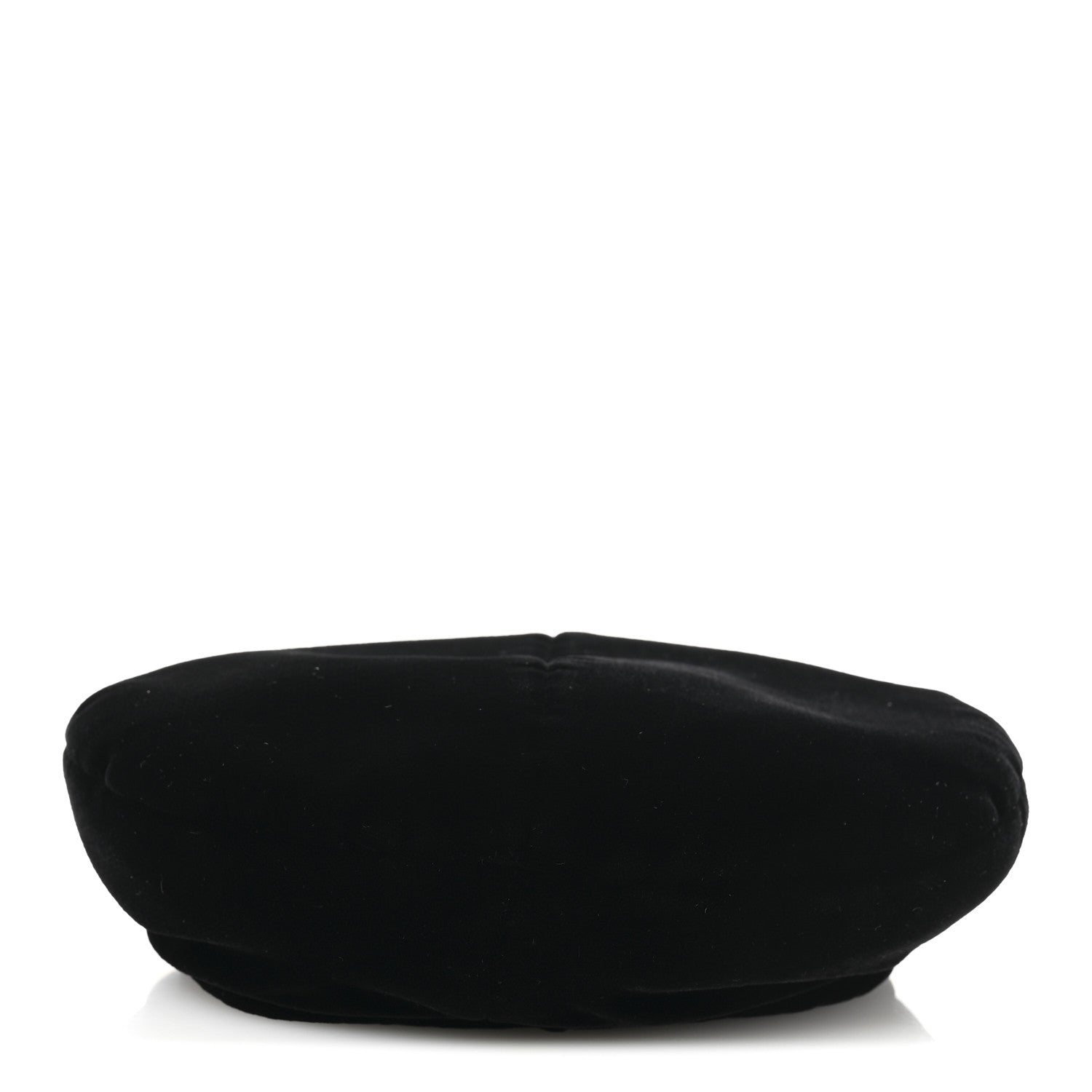 Velvet Beret Hat S Black