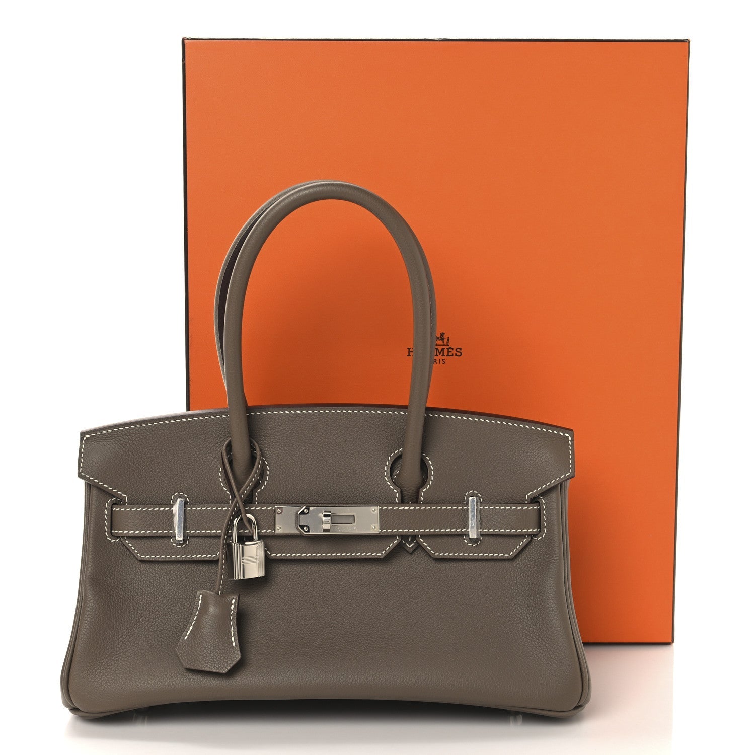 Evercolor Shoulder Birkin Light 29 Etoupe