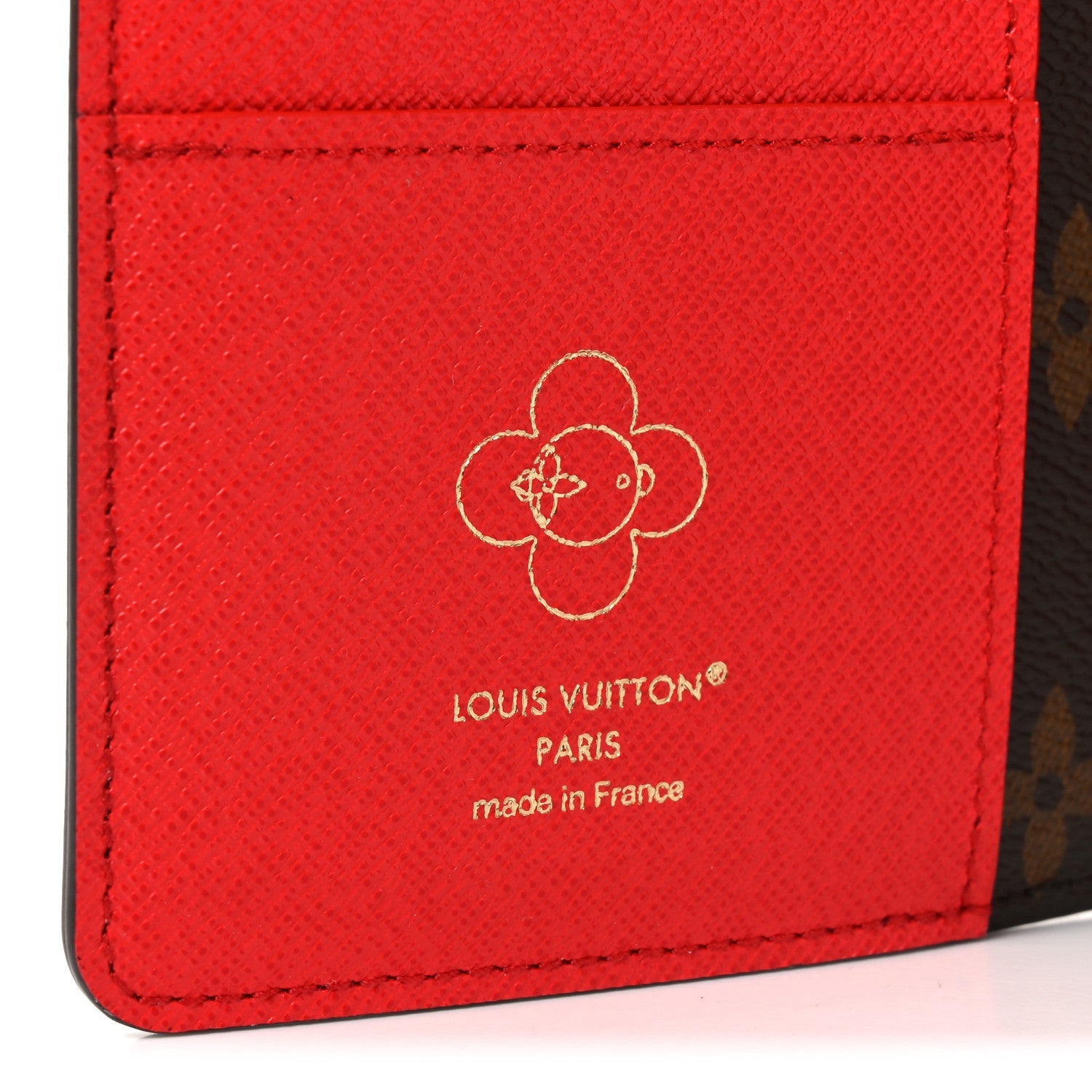 Monogram Emily Notebook Cover MM Coquelicot