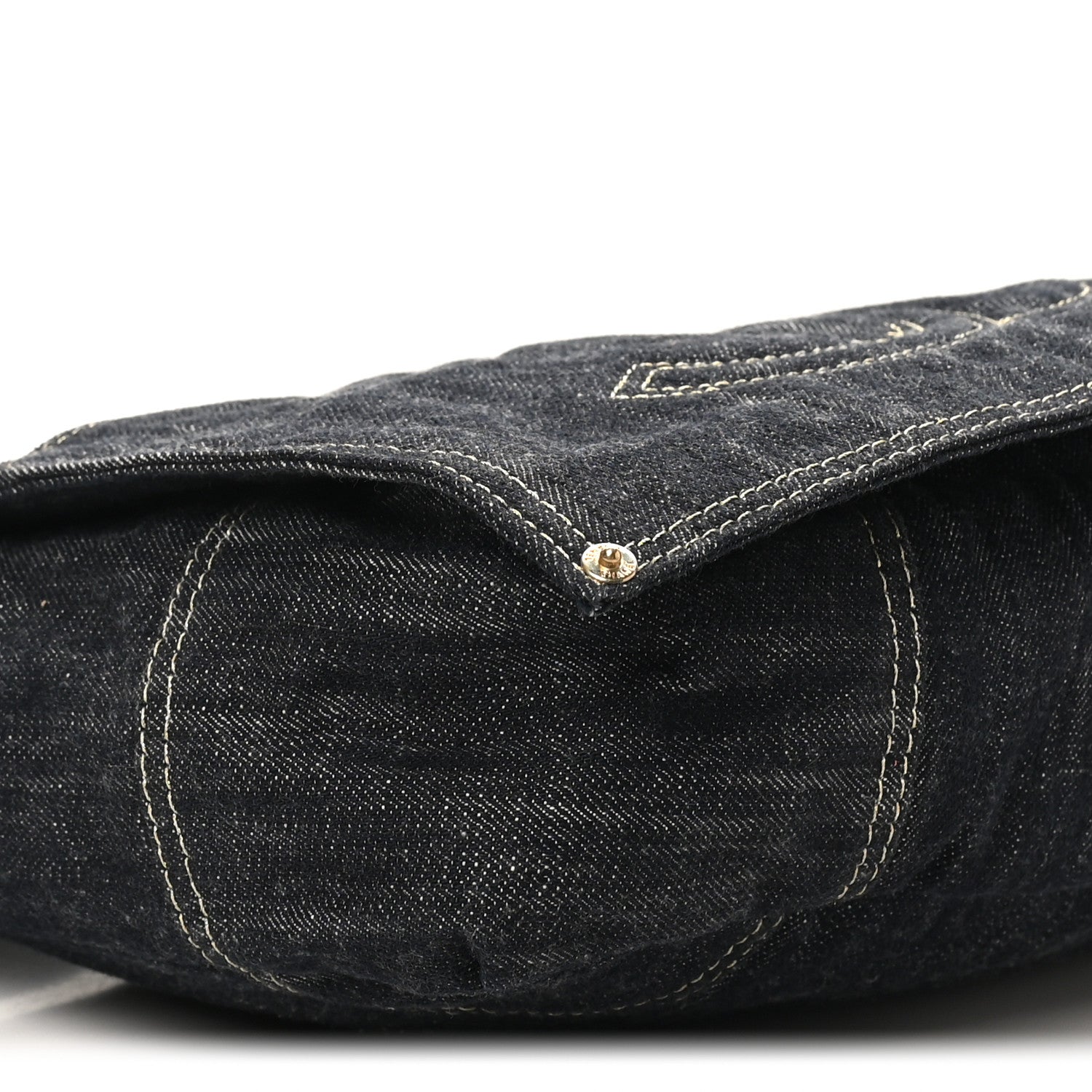 Denim CC Messenger Bag Blue