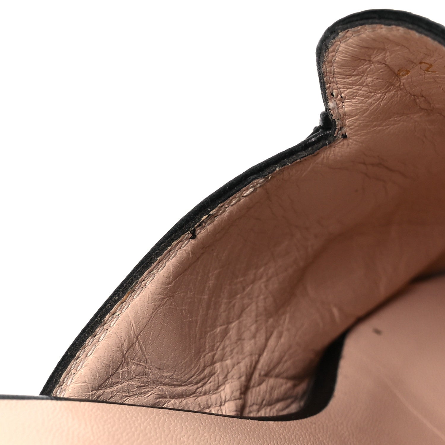 Calfskin Womens Princetown Slippers 35.5 Black