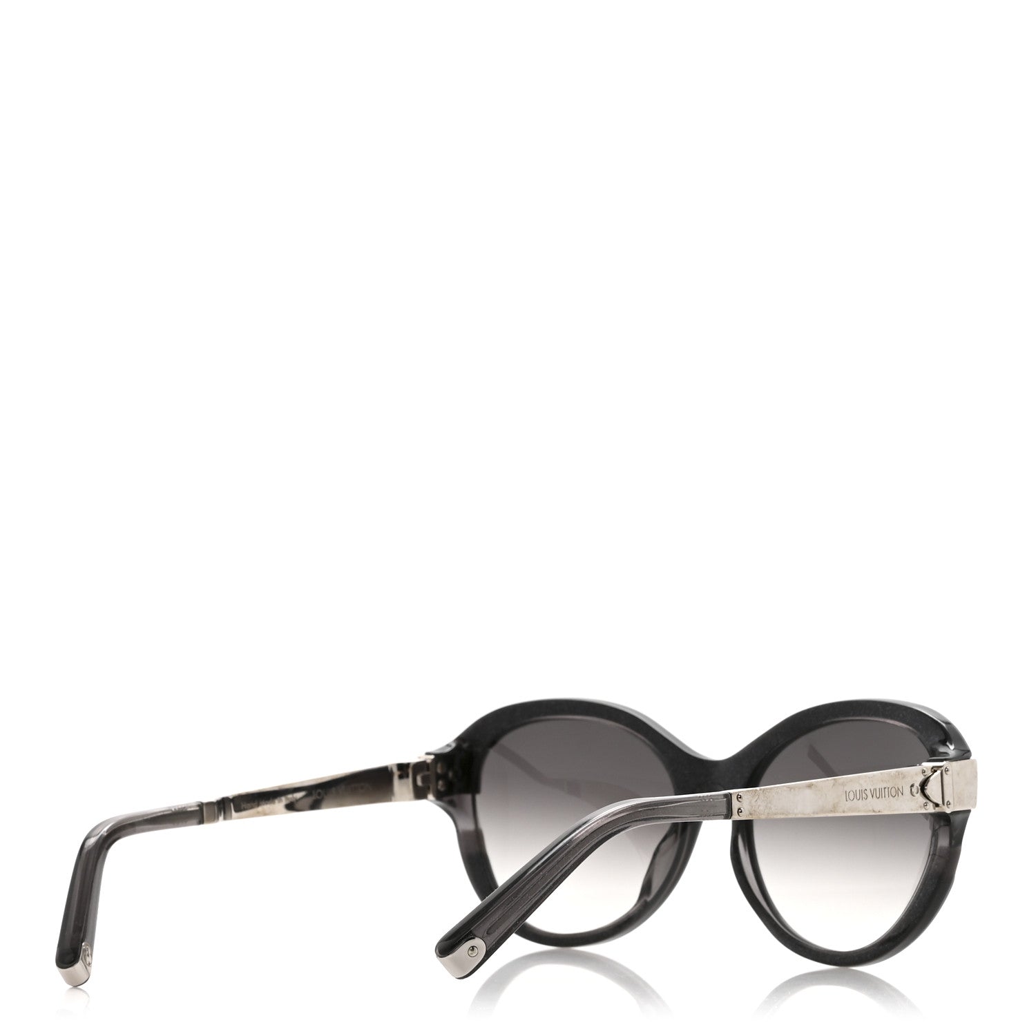 Acetate Petit Soupcon Cat Eye Sunglasses Z0489W Black