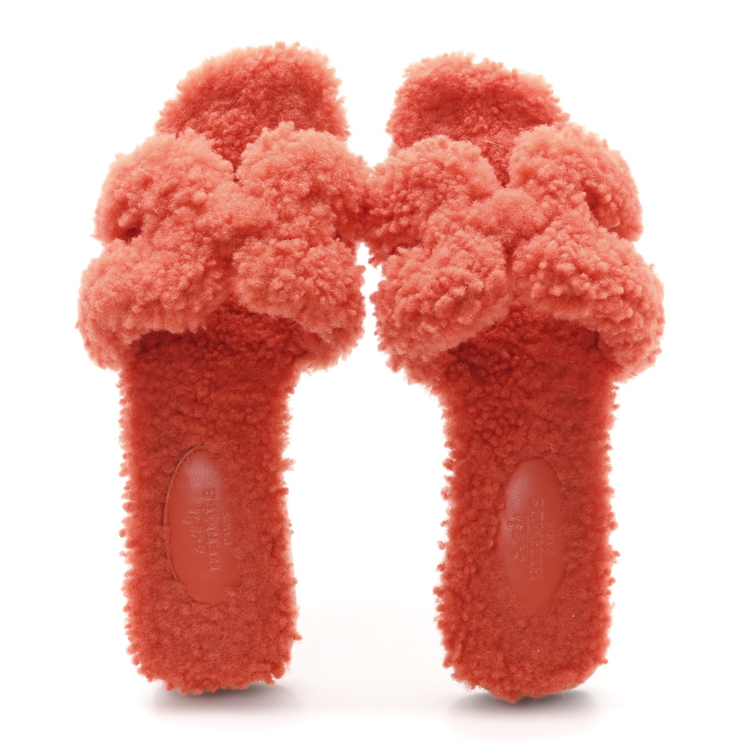 Woolskin Oran Sandals 36.5 Orange
