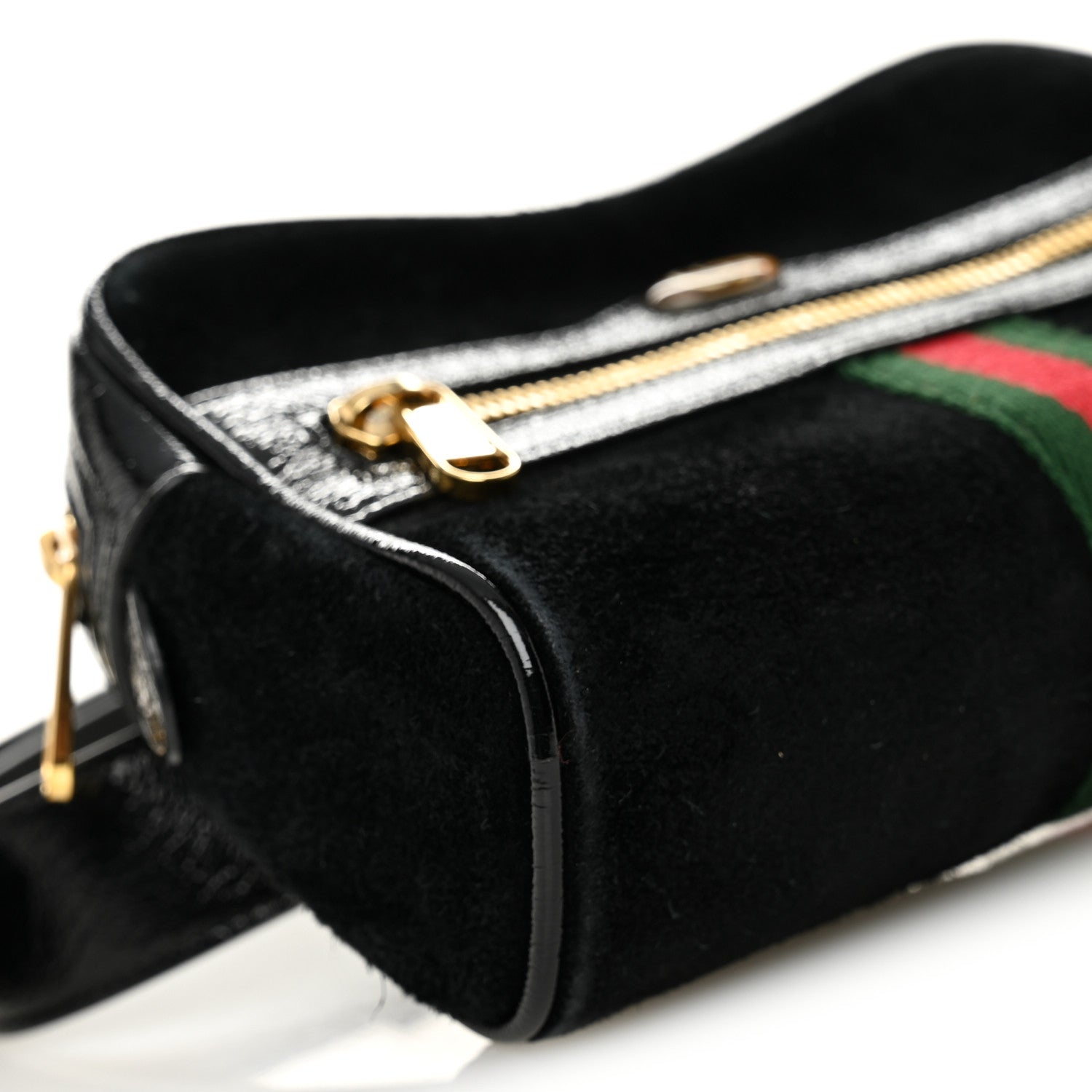 Suede Small Ophidia Belt Bag 85 34 Black