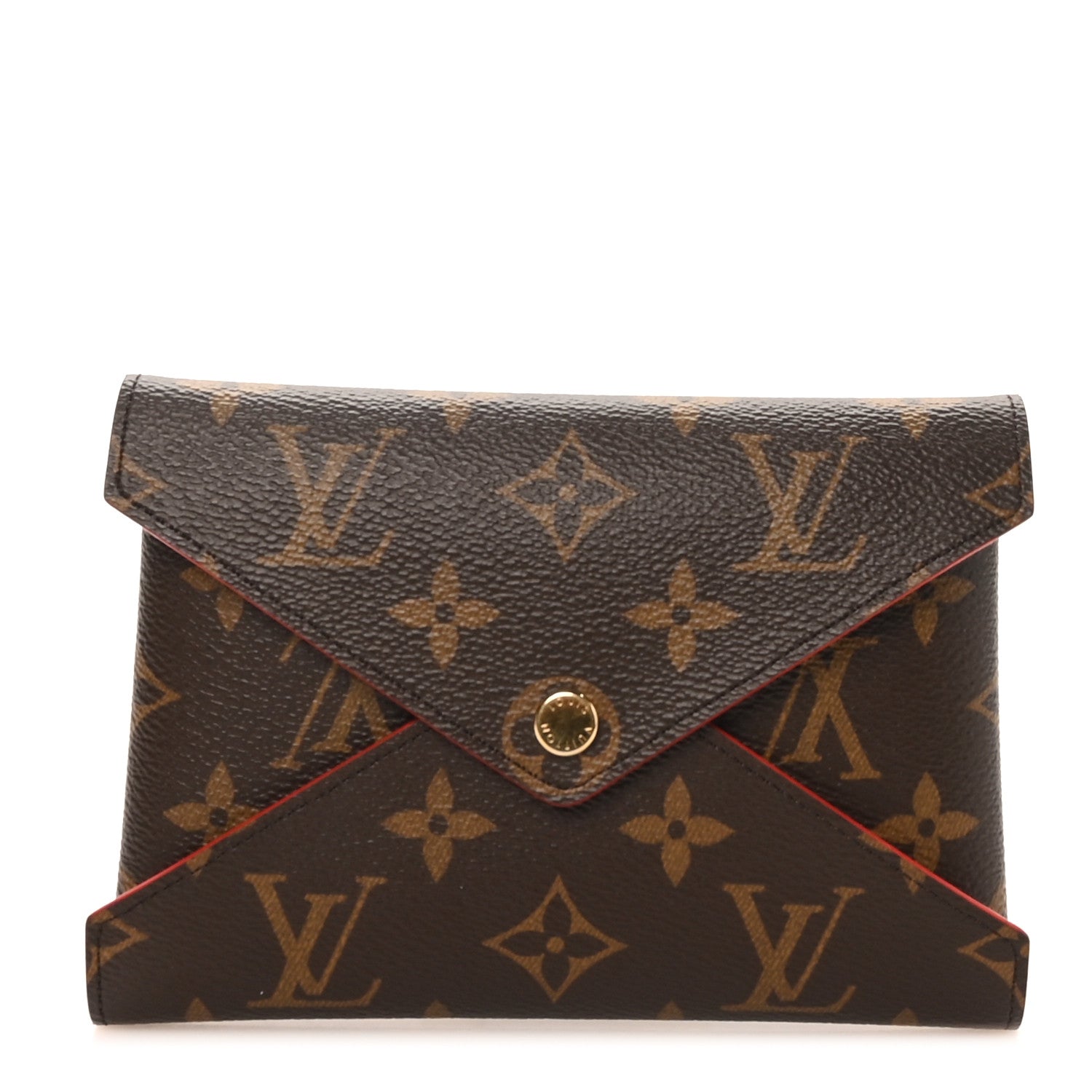 Monogram Medium Kirigami Pochette Insert Coquelicot
