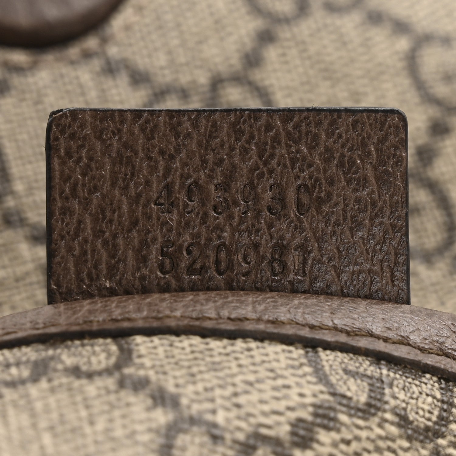 GG Supreme Monogram Neo Vintage Web Belt Bag Brown