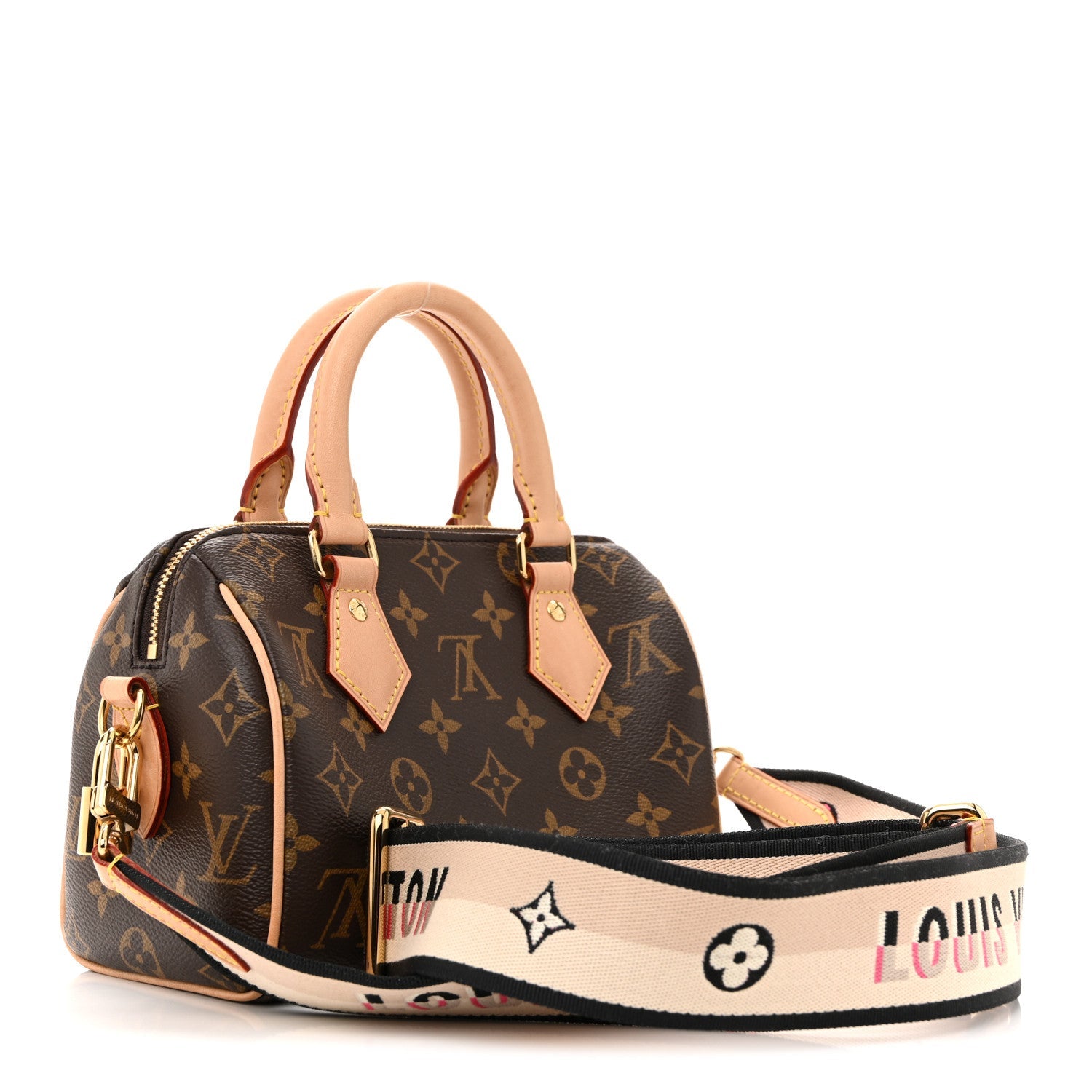 Monogram Speedy Bandouliere 20 Black